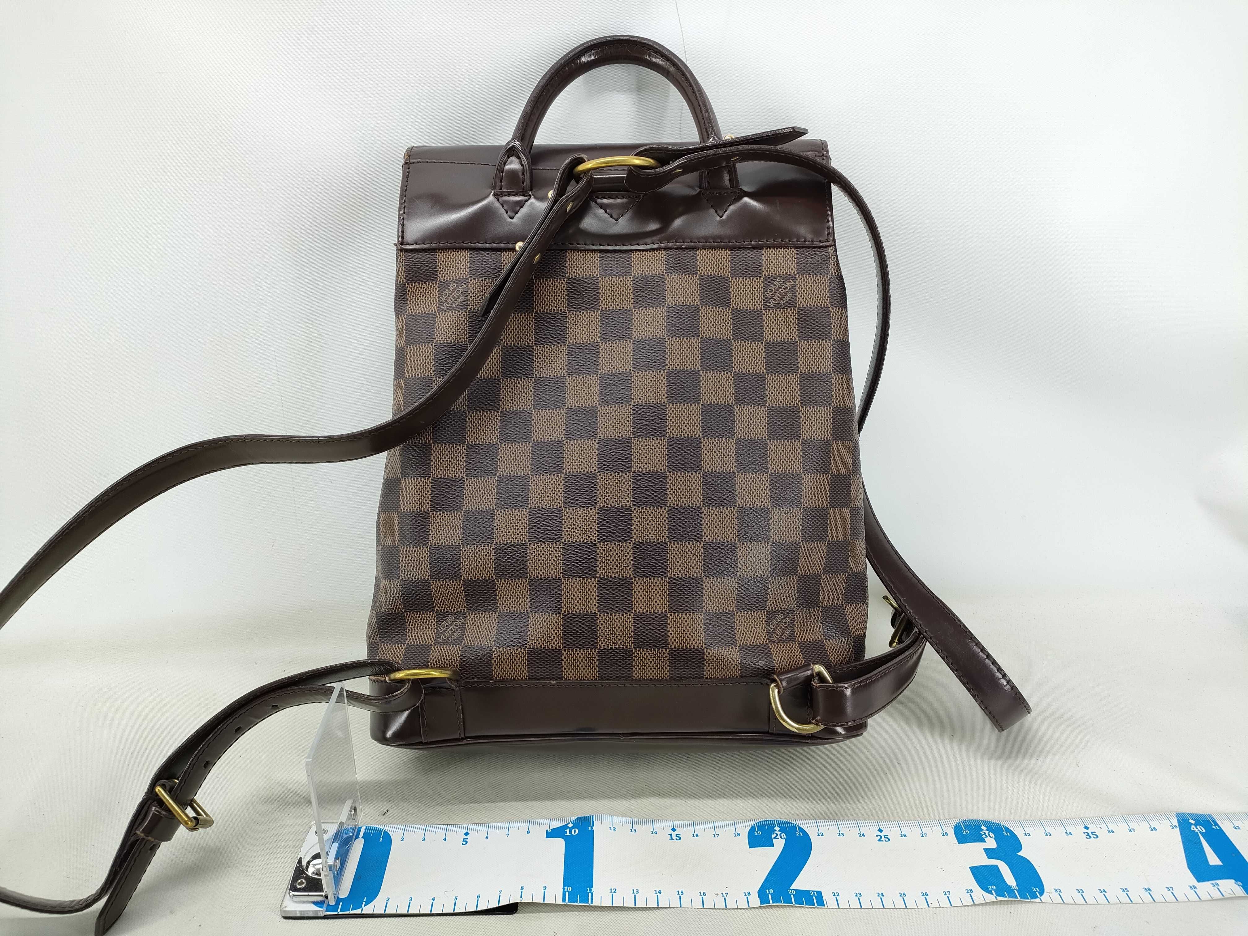 Damier Ebene Soho Brown N51132 Backpack — view 2