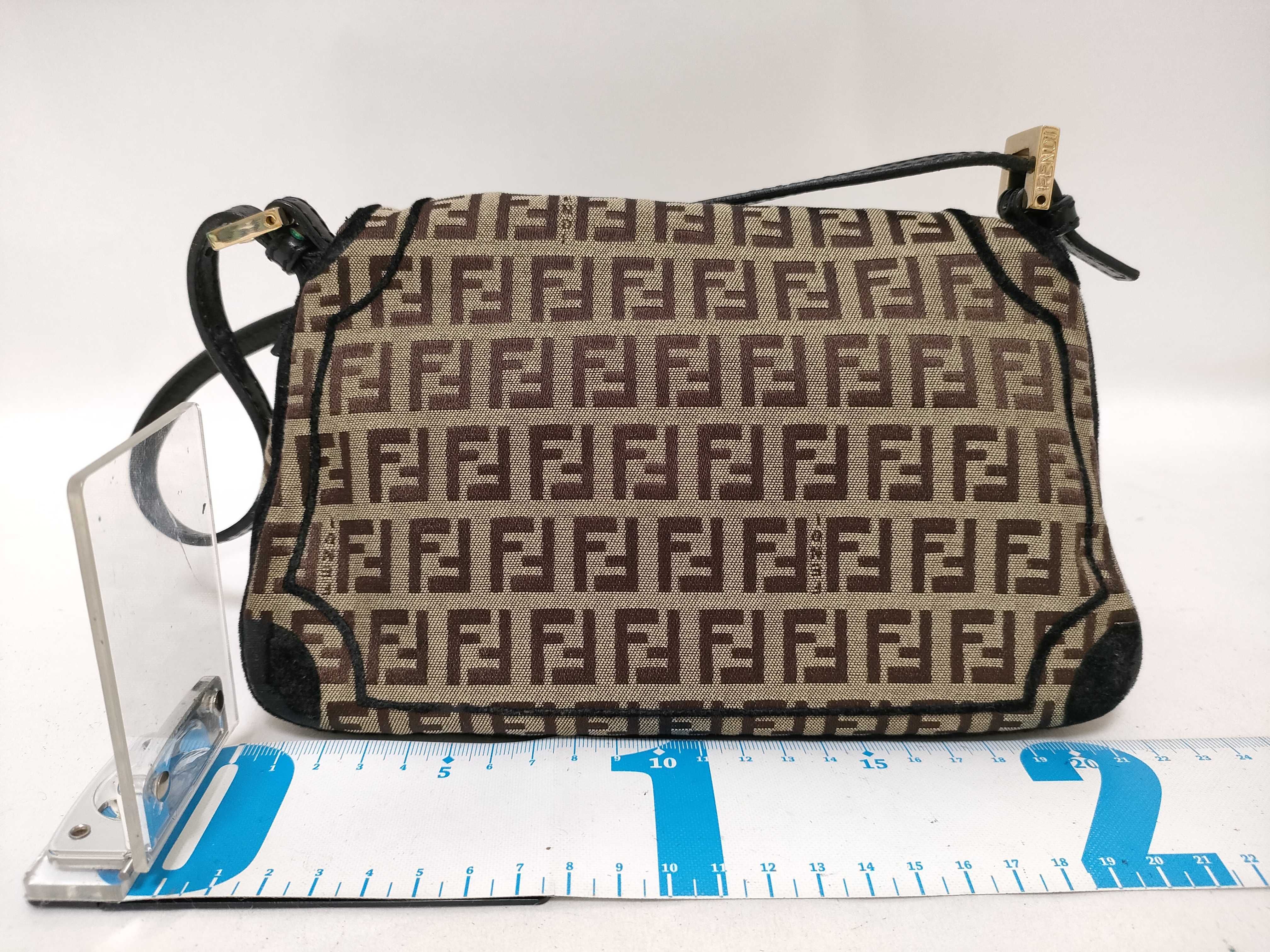 Zucca pattern bag, Fendi shoulder bag, Zucchino shoulder bag — view 2