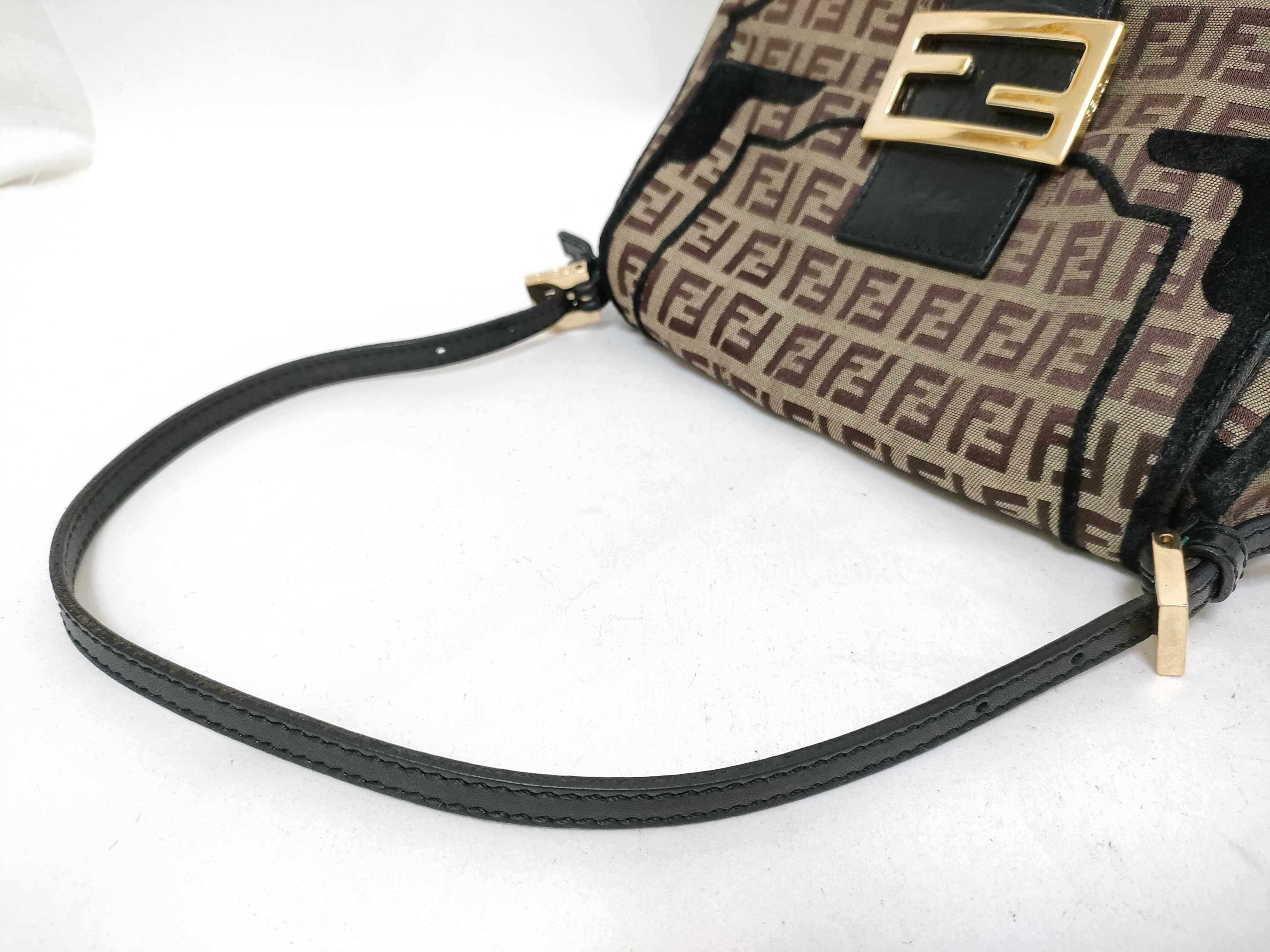 Zucca pattern bag, Fendi shoulder bag, Zucchino shoulder bag — view 3