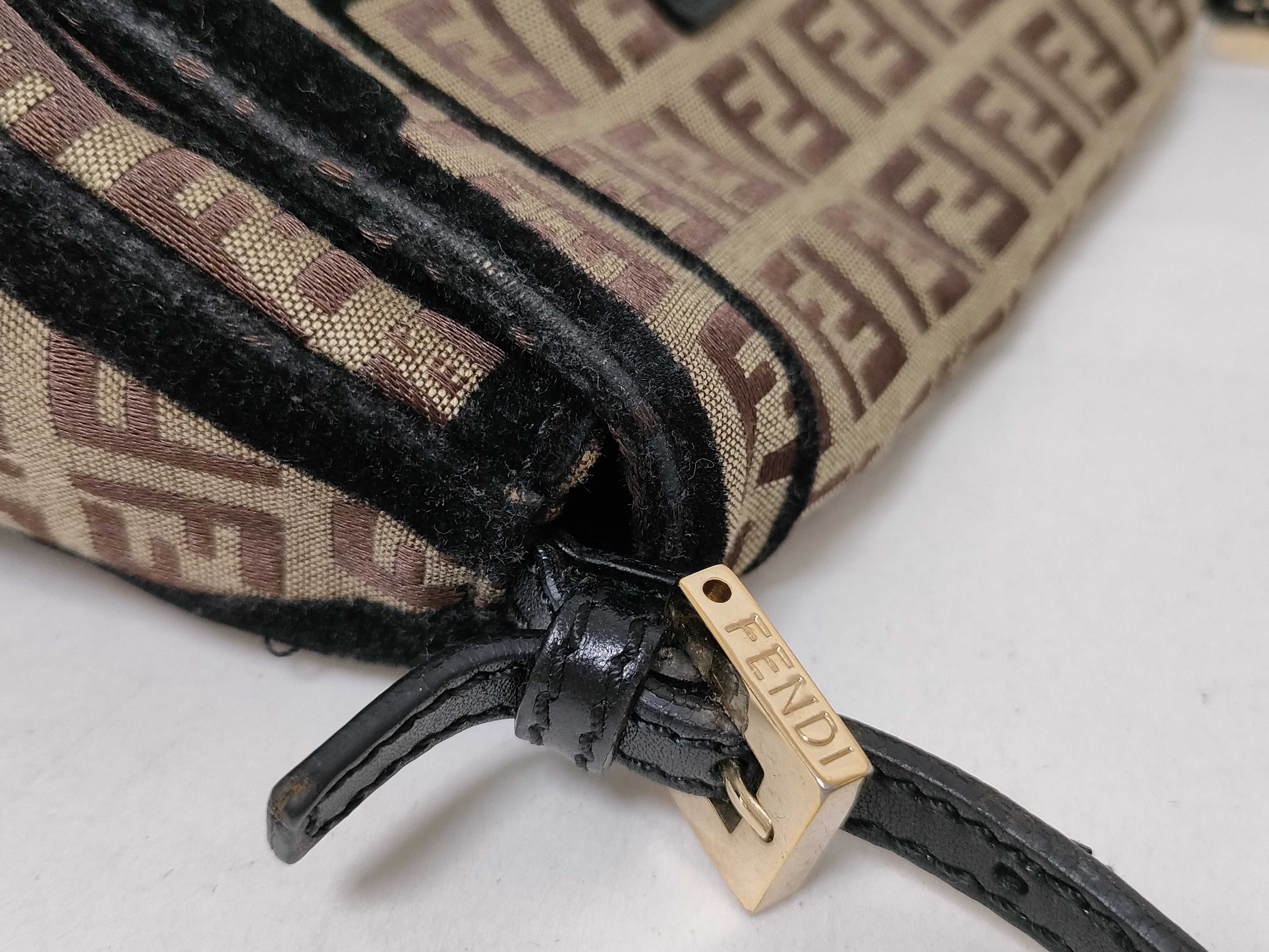 Zucca pattern bag, Fendi shoulder bag, Zucchino shoulder bag — view 5