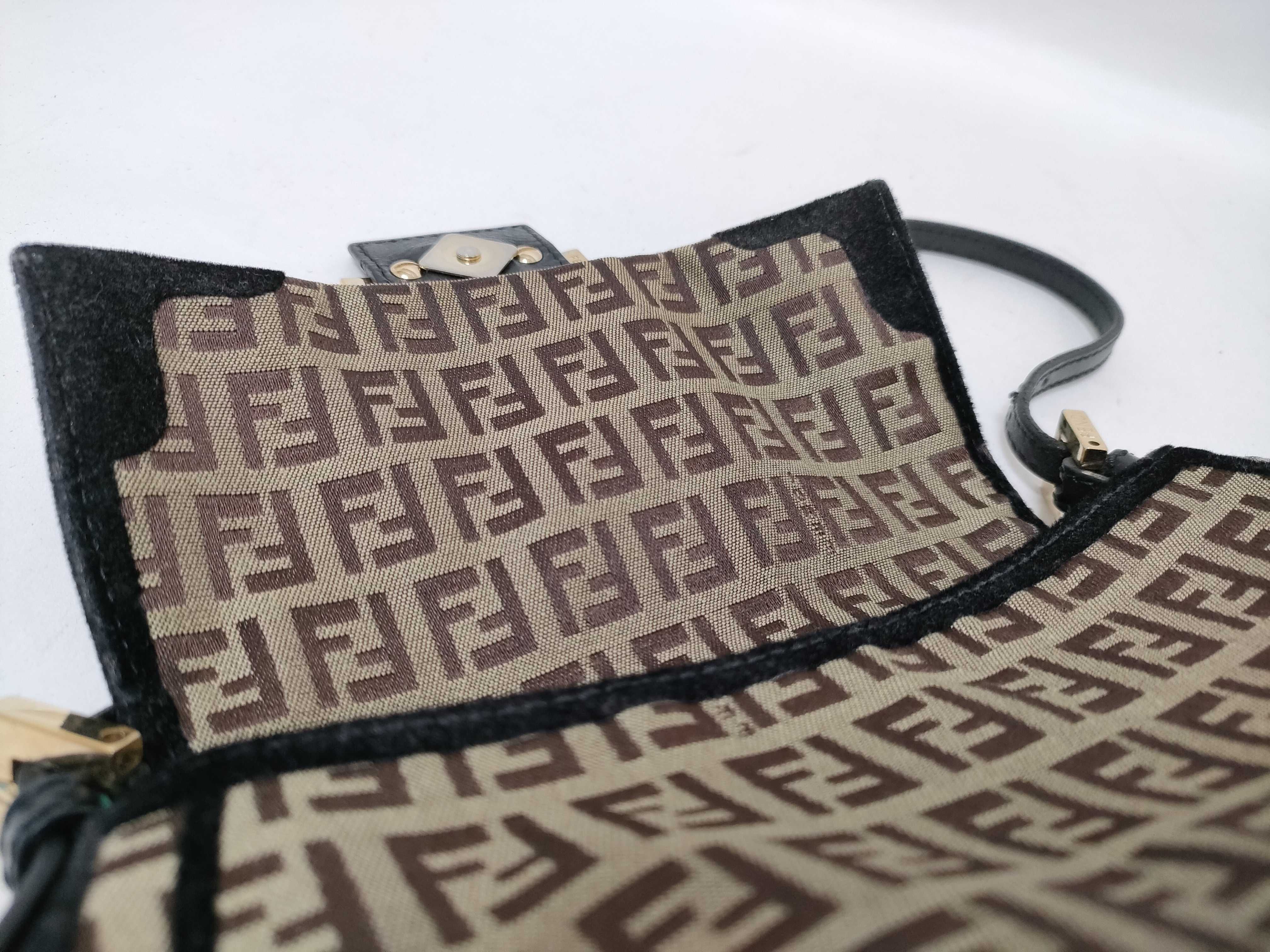 Zucca pattern bag, Fendi shoulder bag, Zucchino shoulder bag — view 8