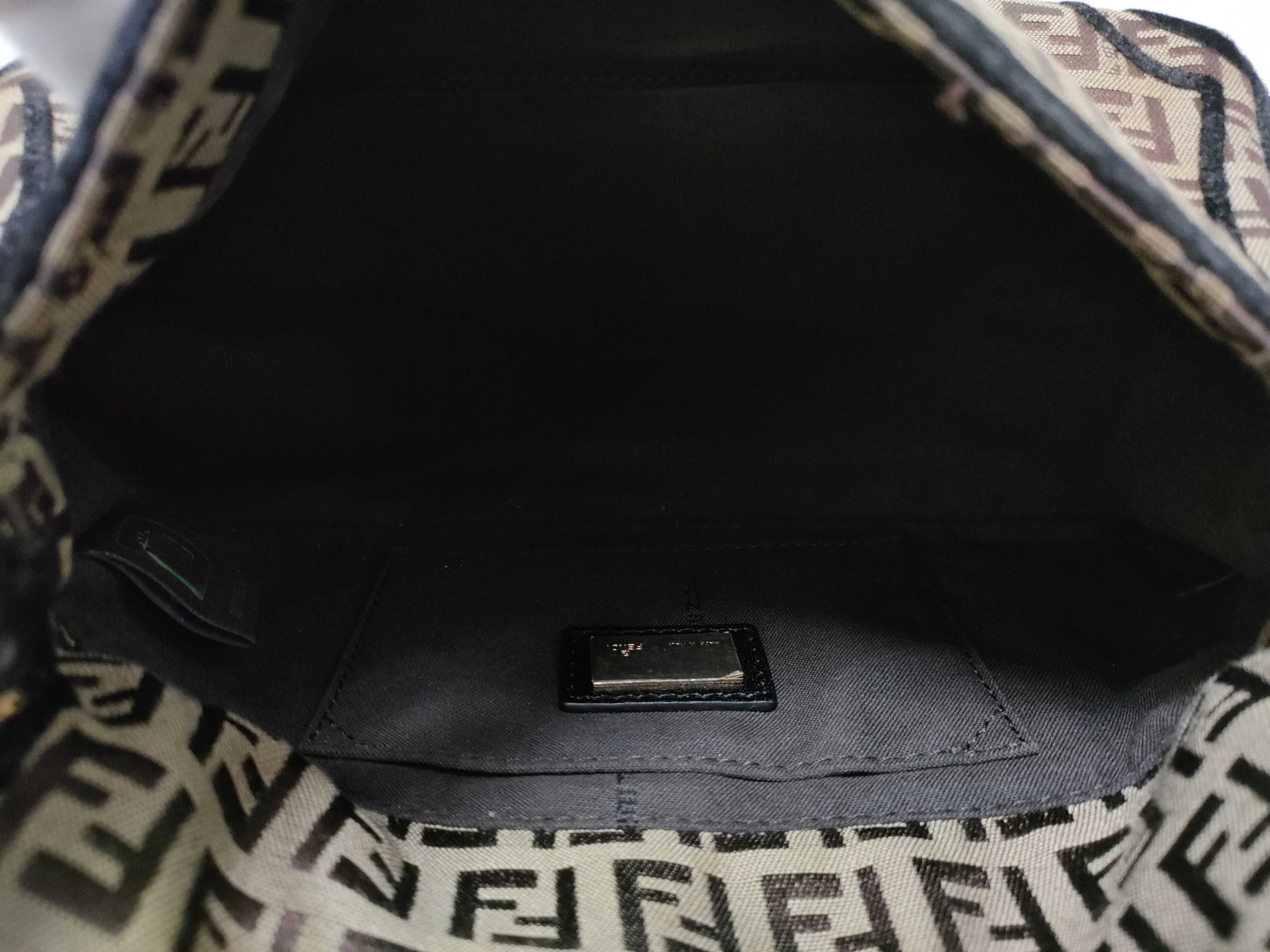 Zucca pattern bag, Fendi shoulder bag, Zucchino shoulder bag — view 10