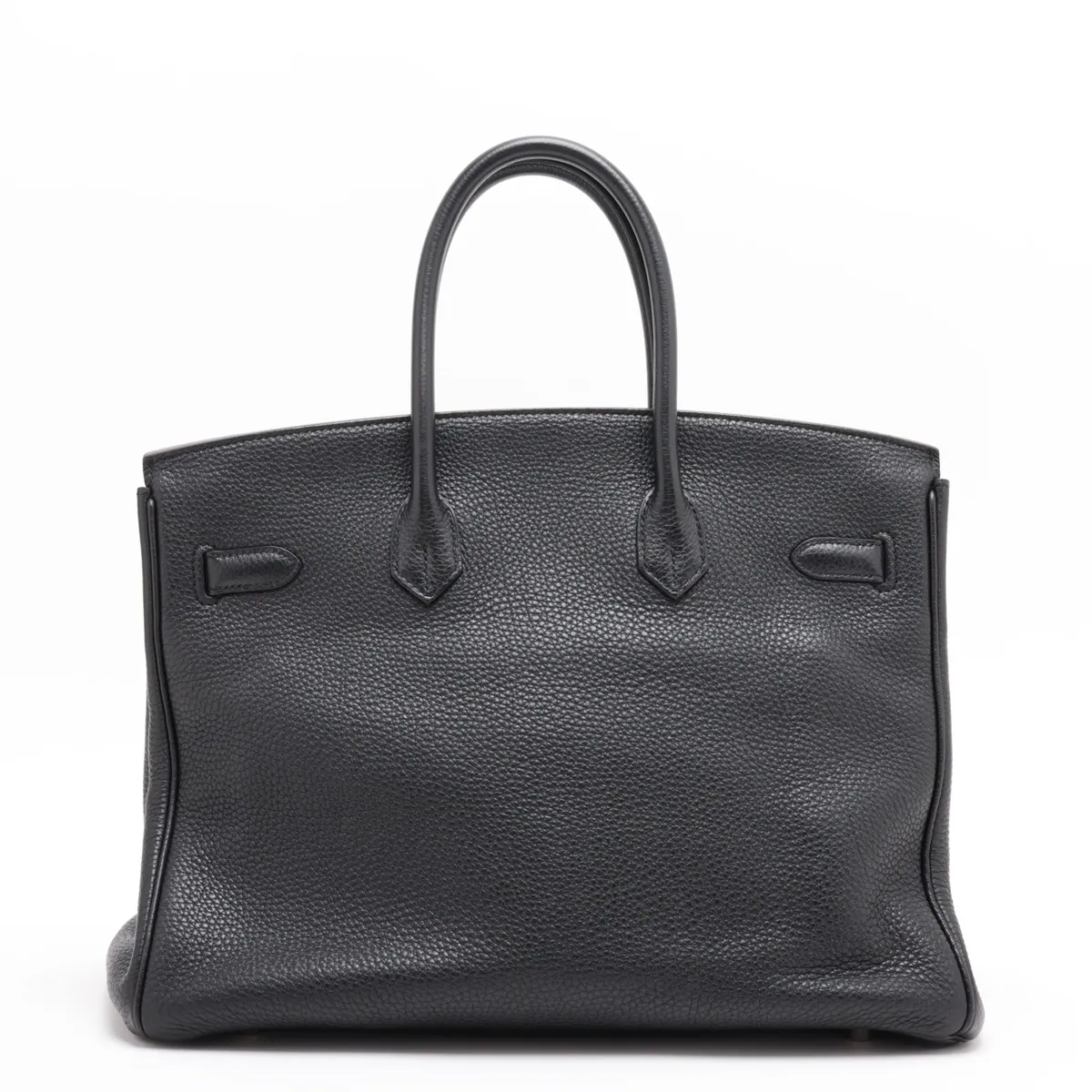 [Individually packaged] Hermes Birkin 35 Letournée Togo Black Silver Hardware (Stamp unclear) — view 2