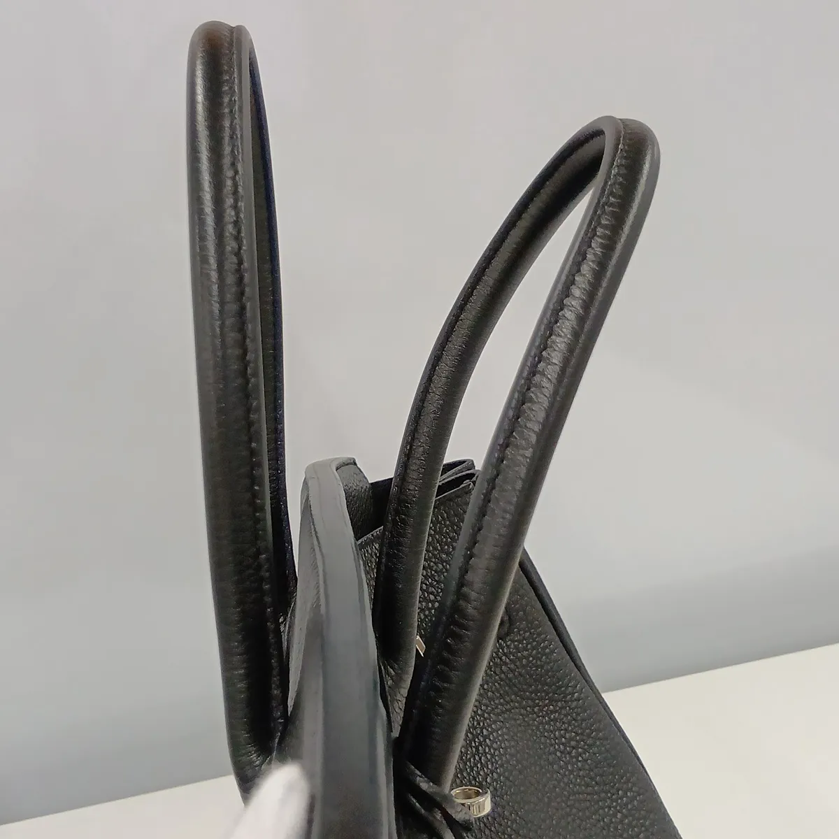 [Individually packaged] Hermes Birkin 35 Letournée Togo Black Silver Hardware (Stamp unclear) — view 14