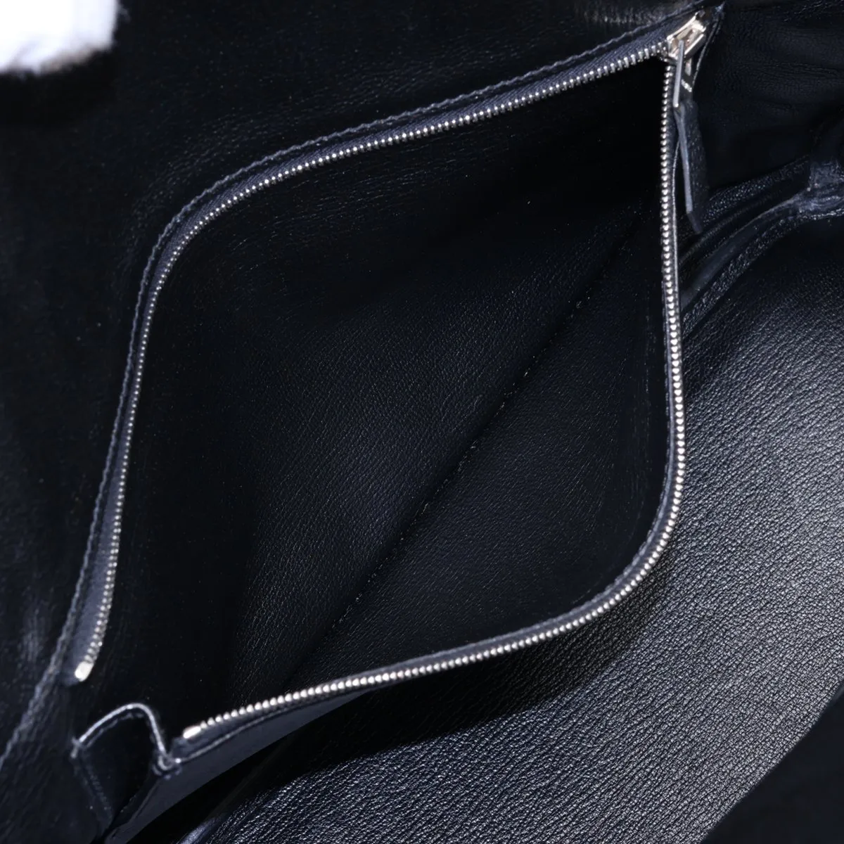 [Individually packaged] Hermes Birkin 35 Letournée Togo Black Silver Hardware (Stamp unclear) — view 8