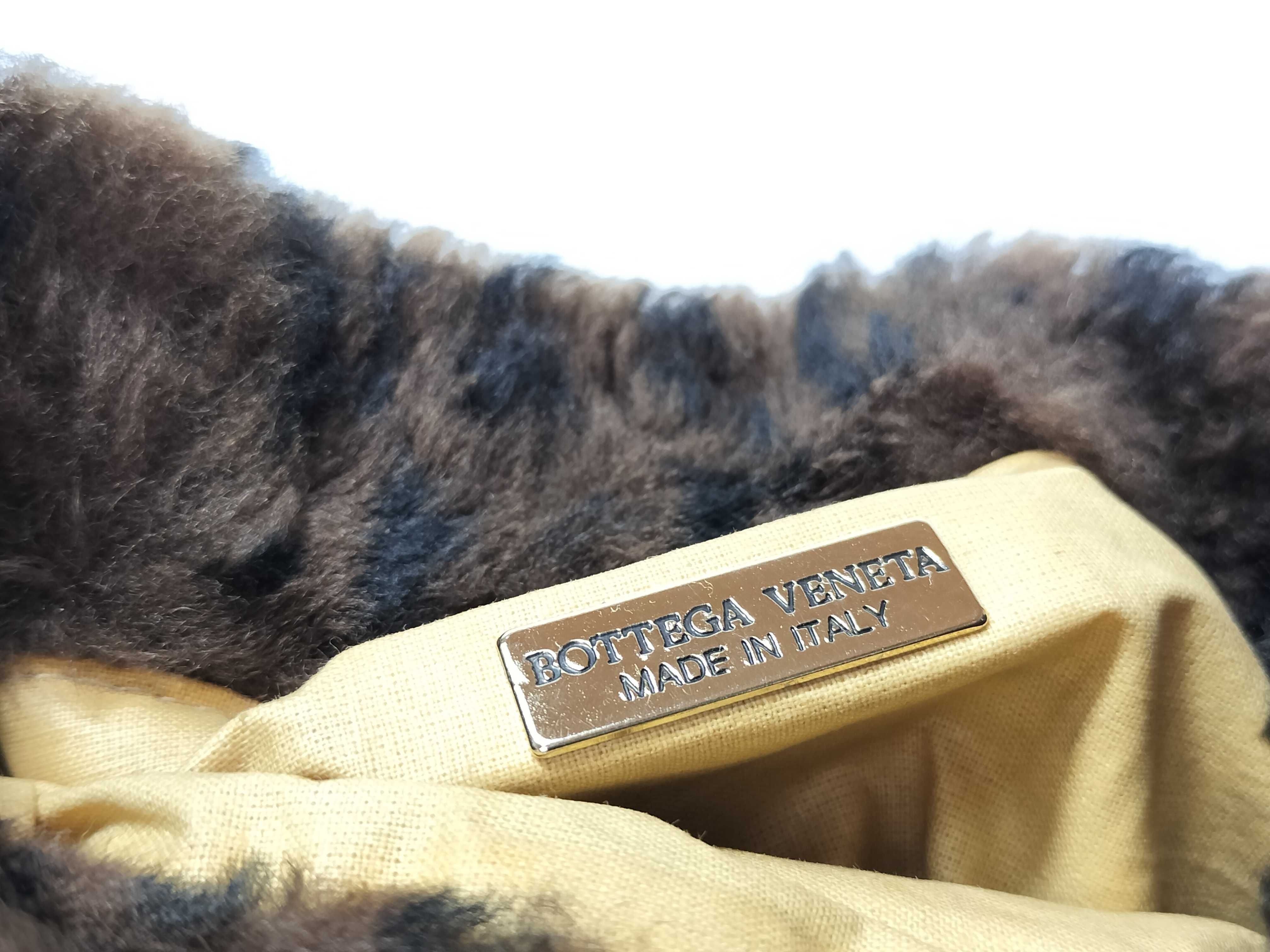 Leopard Print Fur Pochette Shoulder Bag — view 9