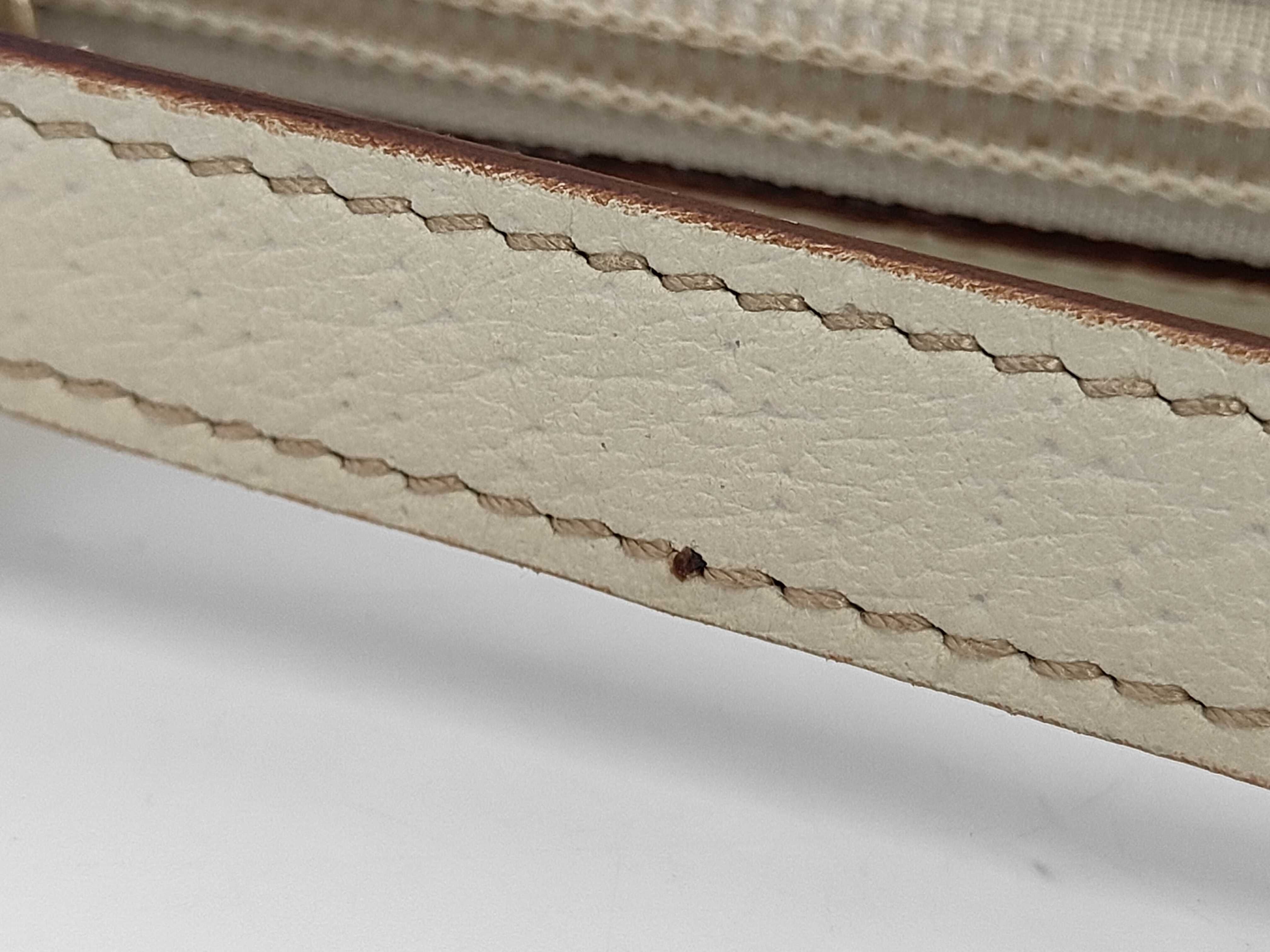 GG Canvas Handbag Leather Beige 145750 Handbag — view 7