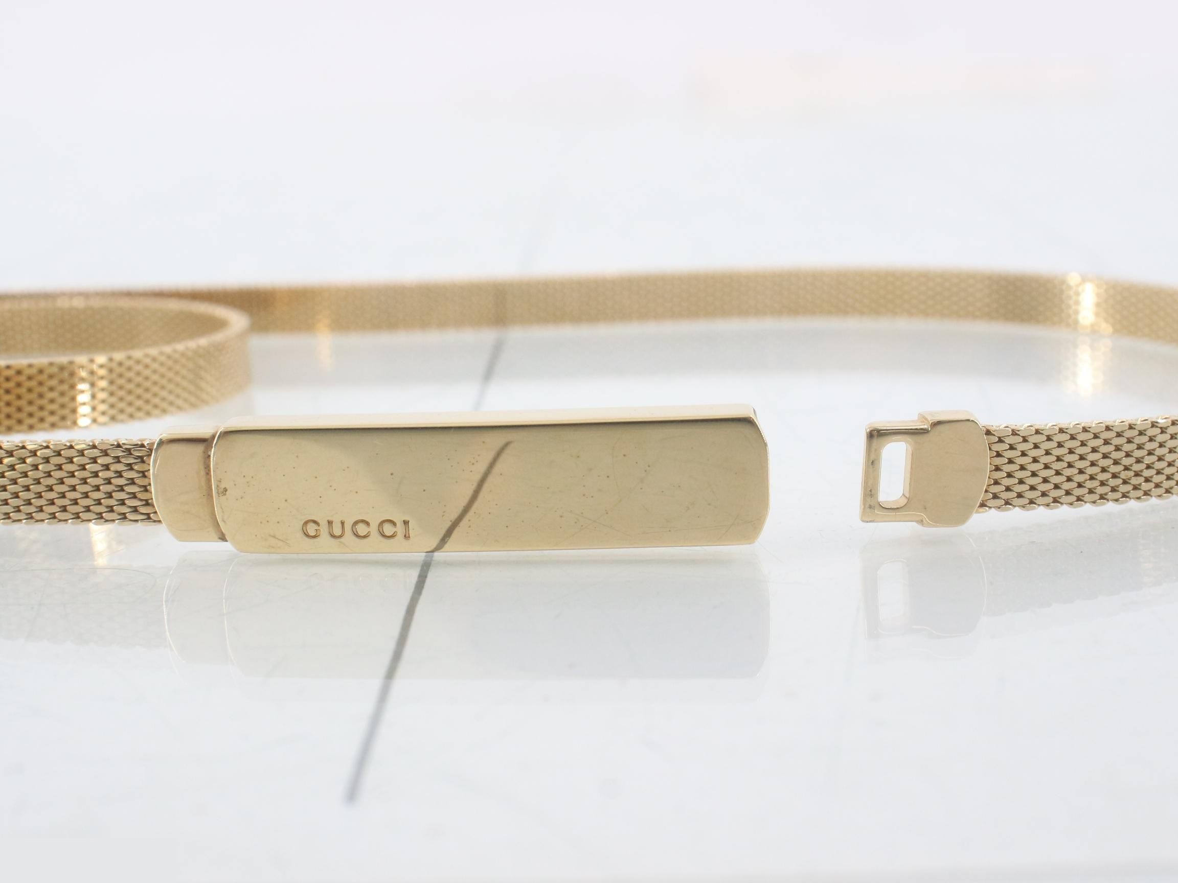 chain belt, gold. — view 3