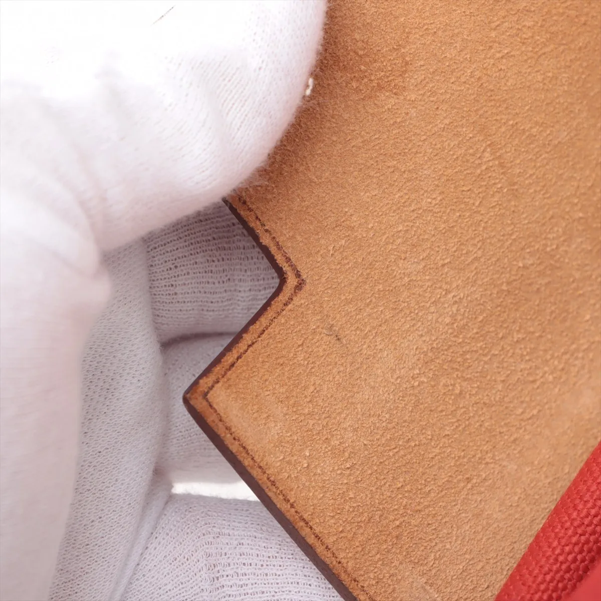 Ale Bag Zip PM Toile Military x Vash Hunter Red x Brown Silver Hardware A:2017 — view 13
