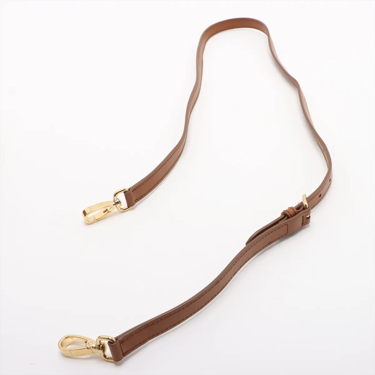 Arcadi Leather 2-Way Handbag Brown — view 7