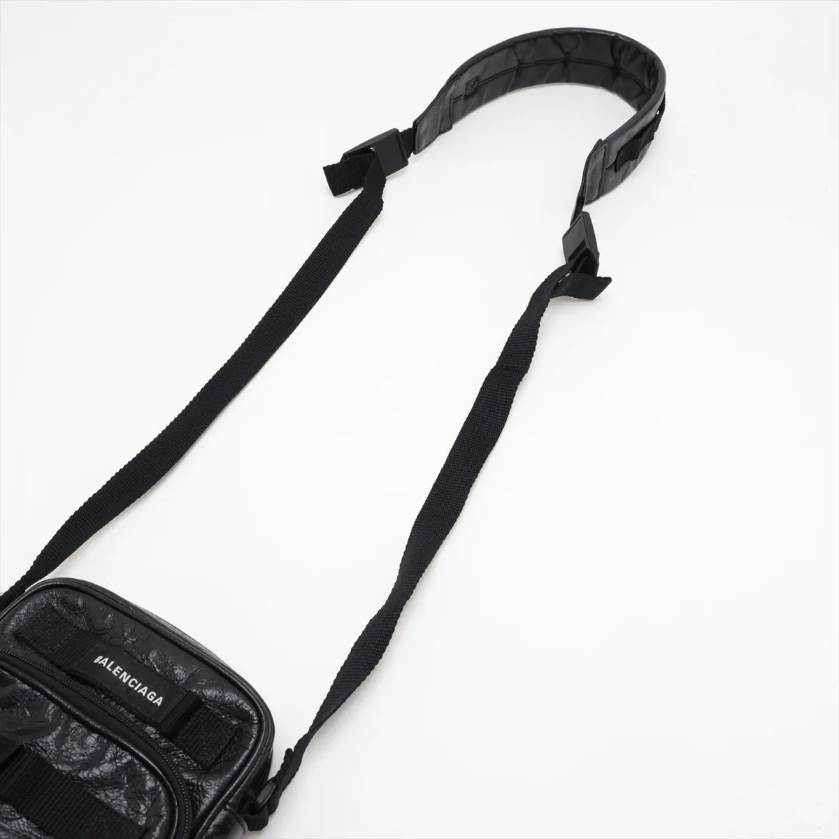 Army Leather Shoulder Bag, Black, 715852 (715852 - registration pending) — view 5