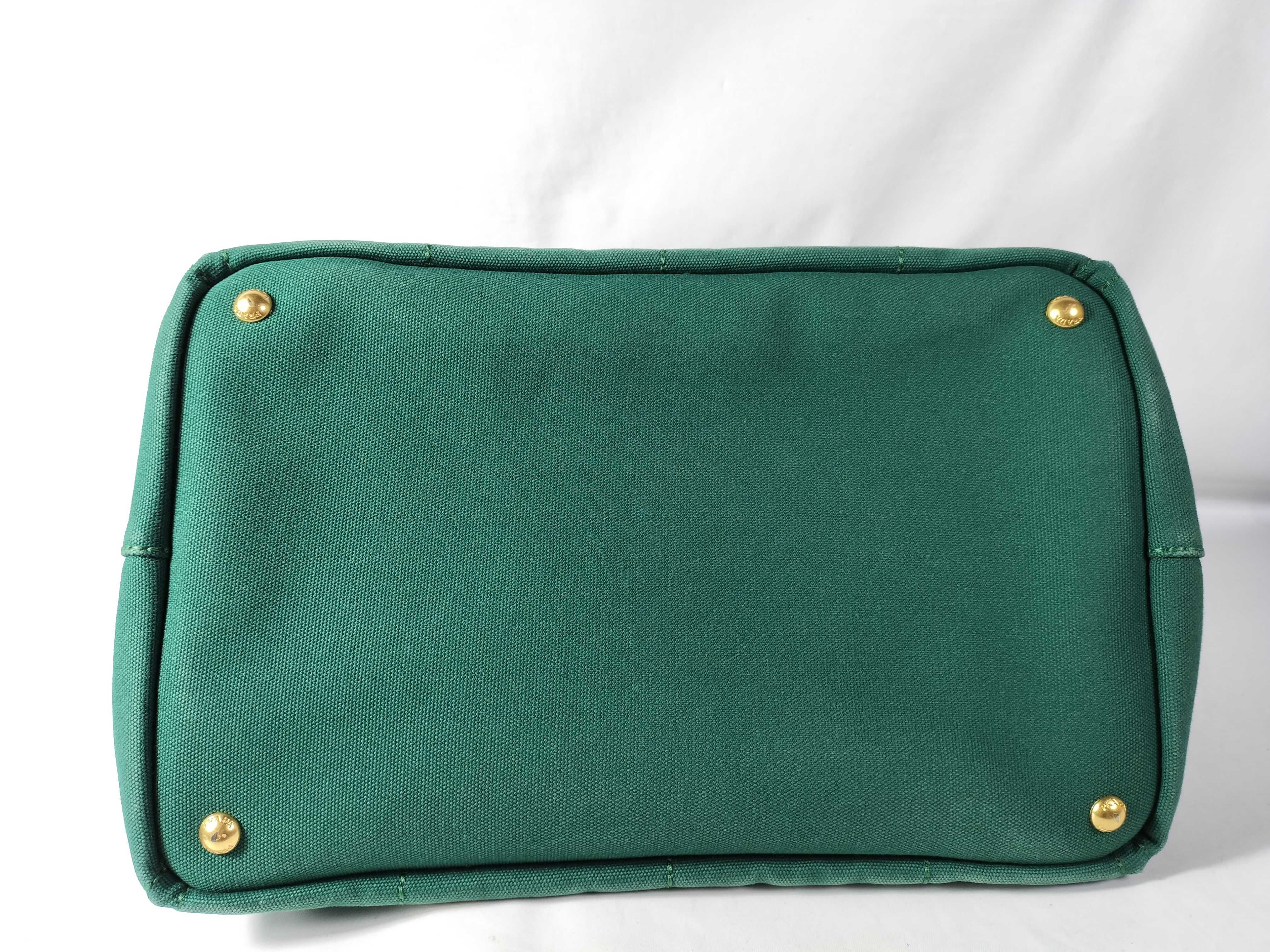 Canapa Tote Bag with Green Strap — view 6