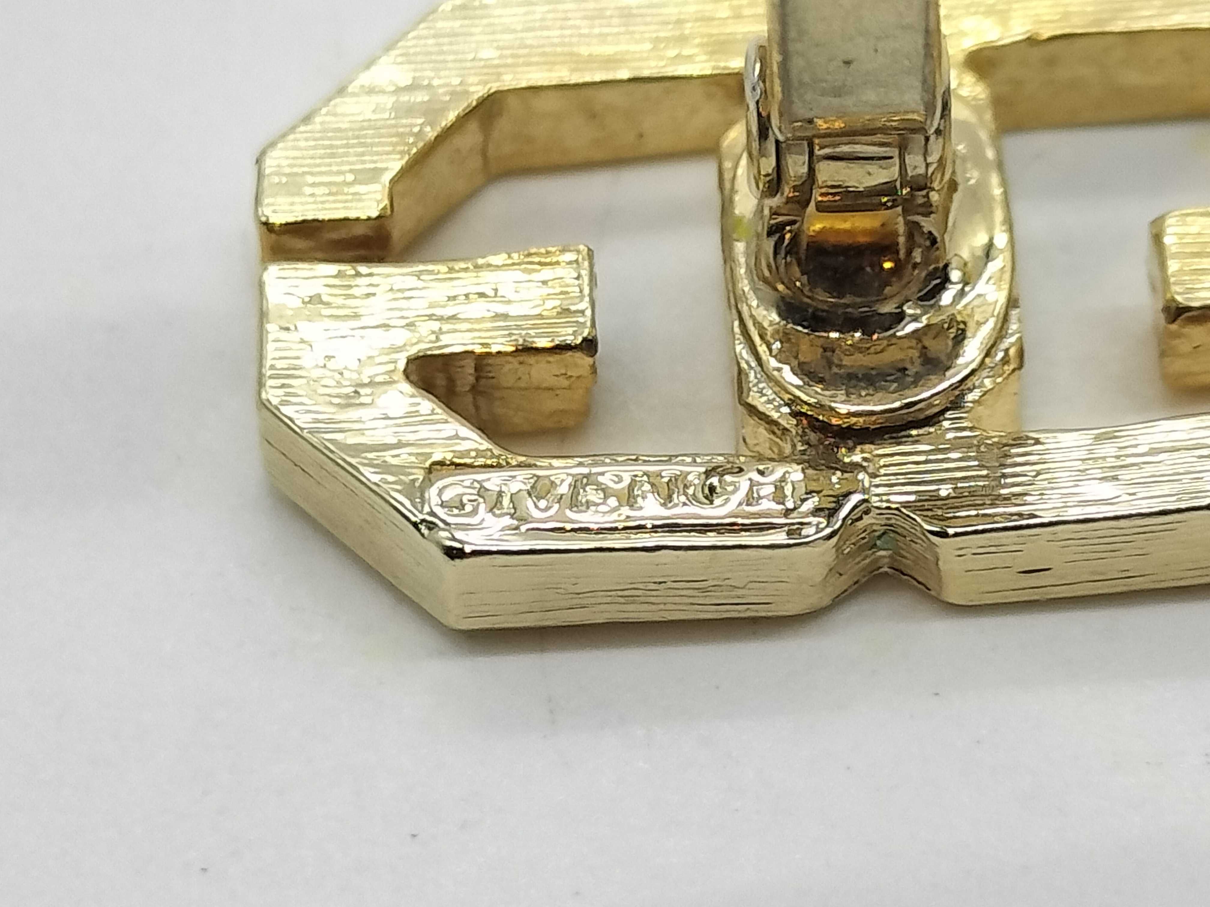 Logo Cufflinks, Gold Color, Tie Clip & Cufflinks — view 5