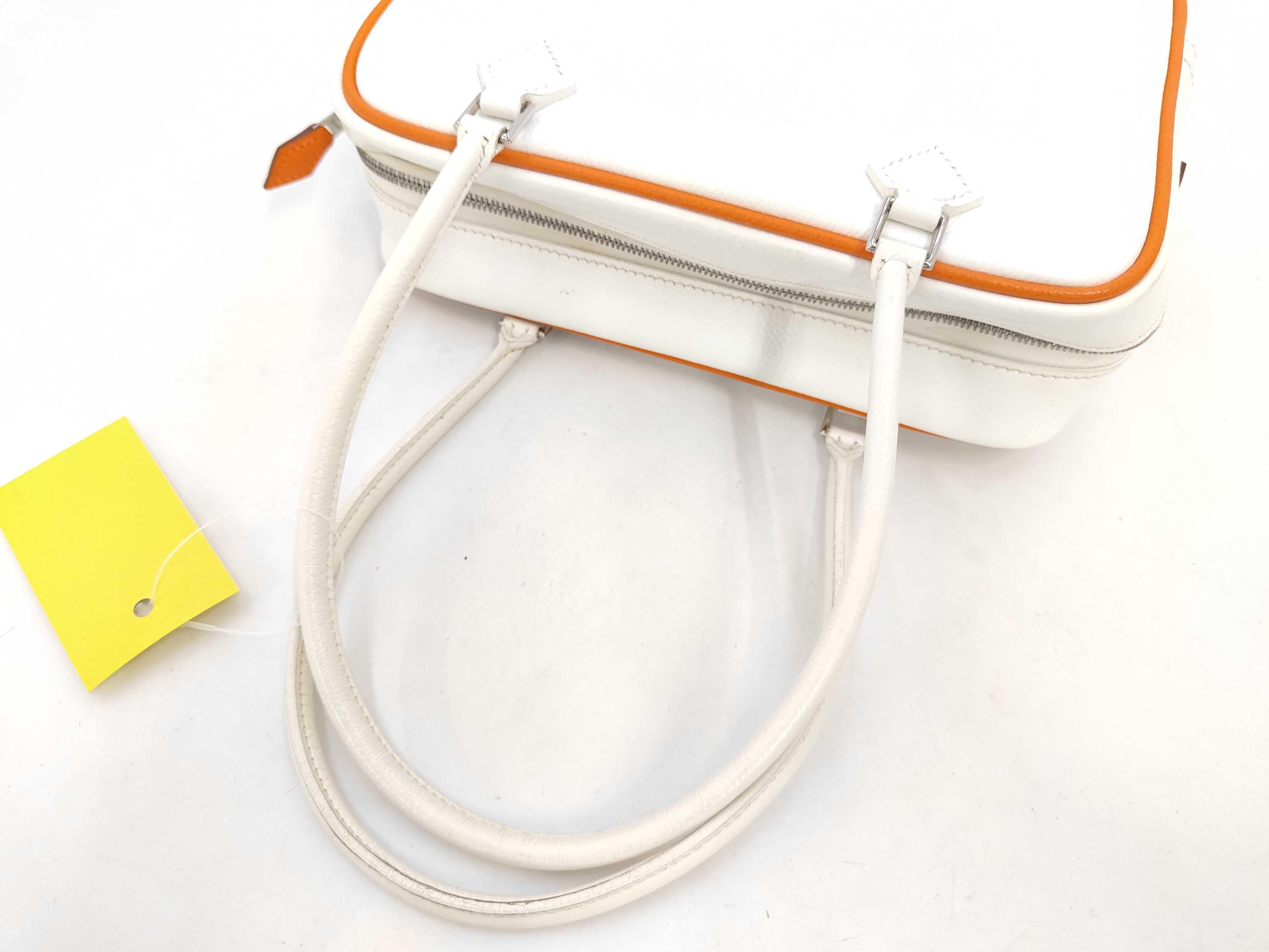 Plume 20 I White/Orange Handbag — view 5