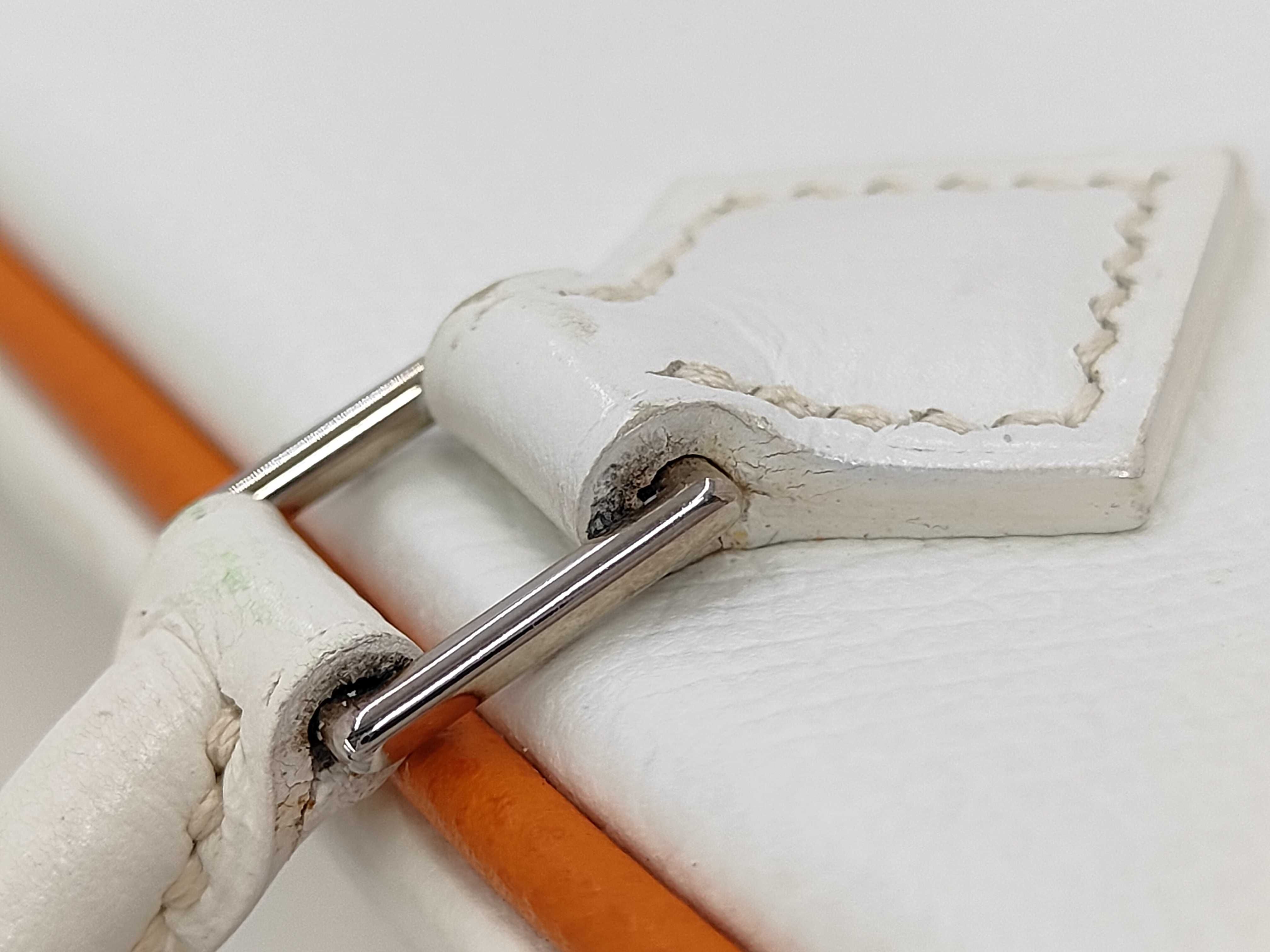 Plume 20 I White/Orange Handbag — view 6