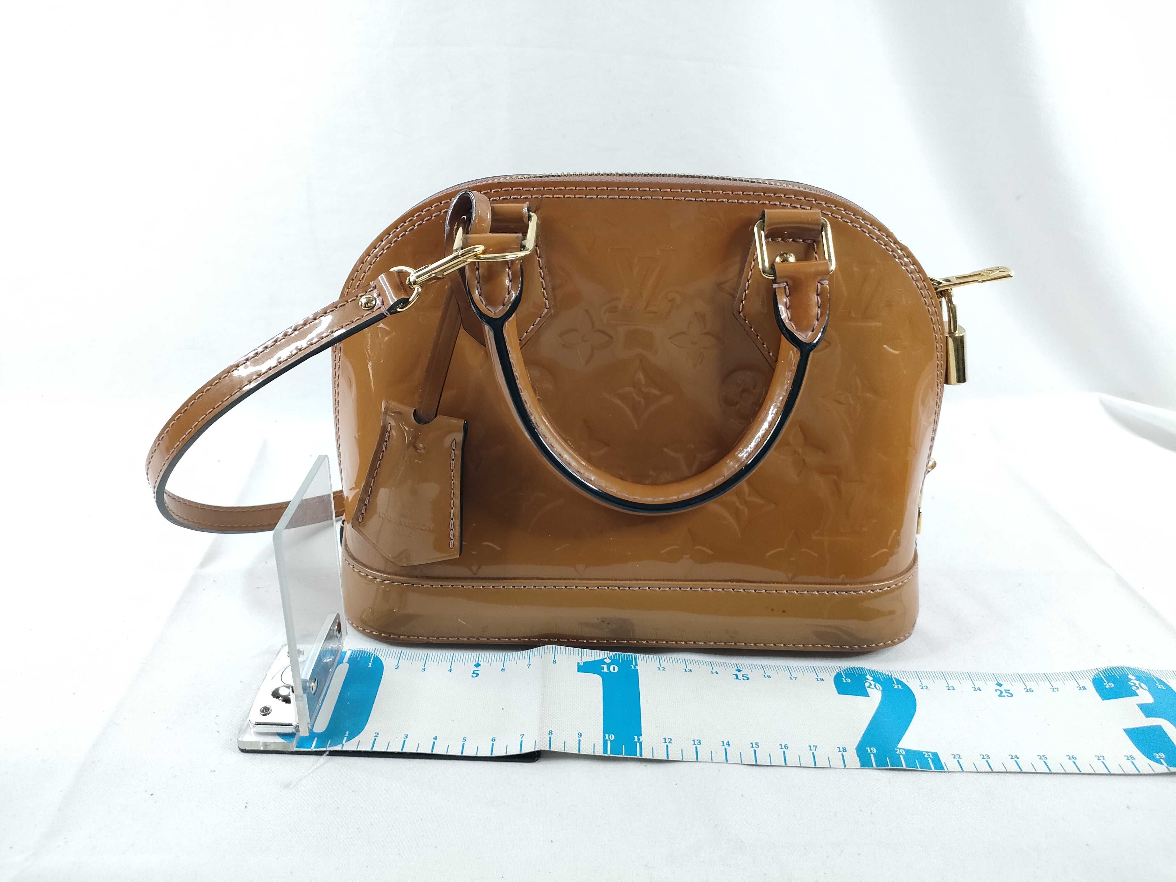 Vernis Alma BB / Vernis / Rose Velour / MI0163 / M91585 / 2-way handbag — view 2