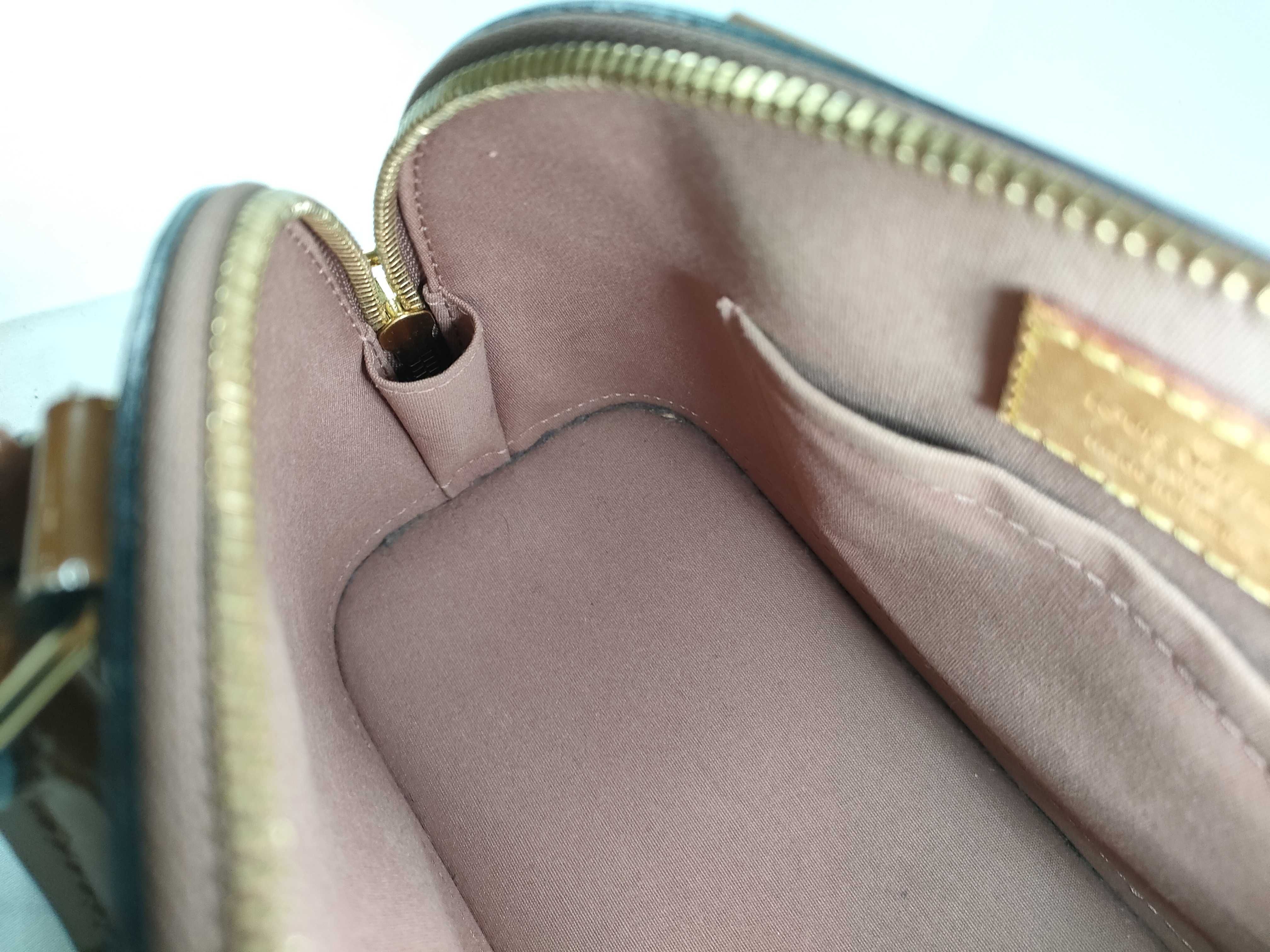 Vernis Alma BB / Vernis / Rose Velour / MI0163 / M91585 / 2-way handbag — view 11