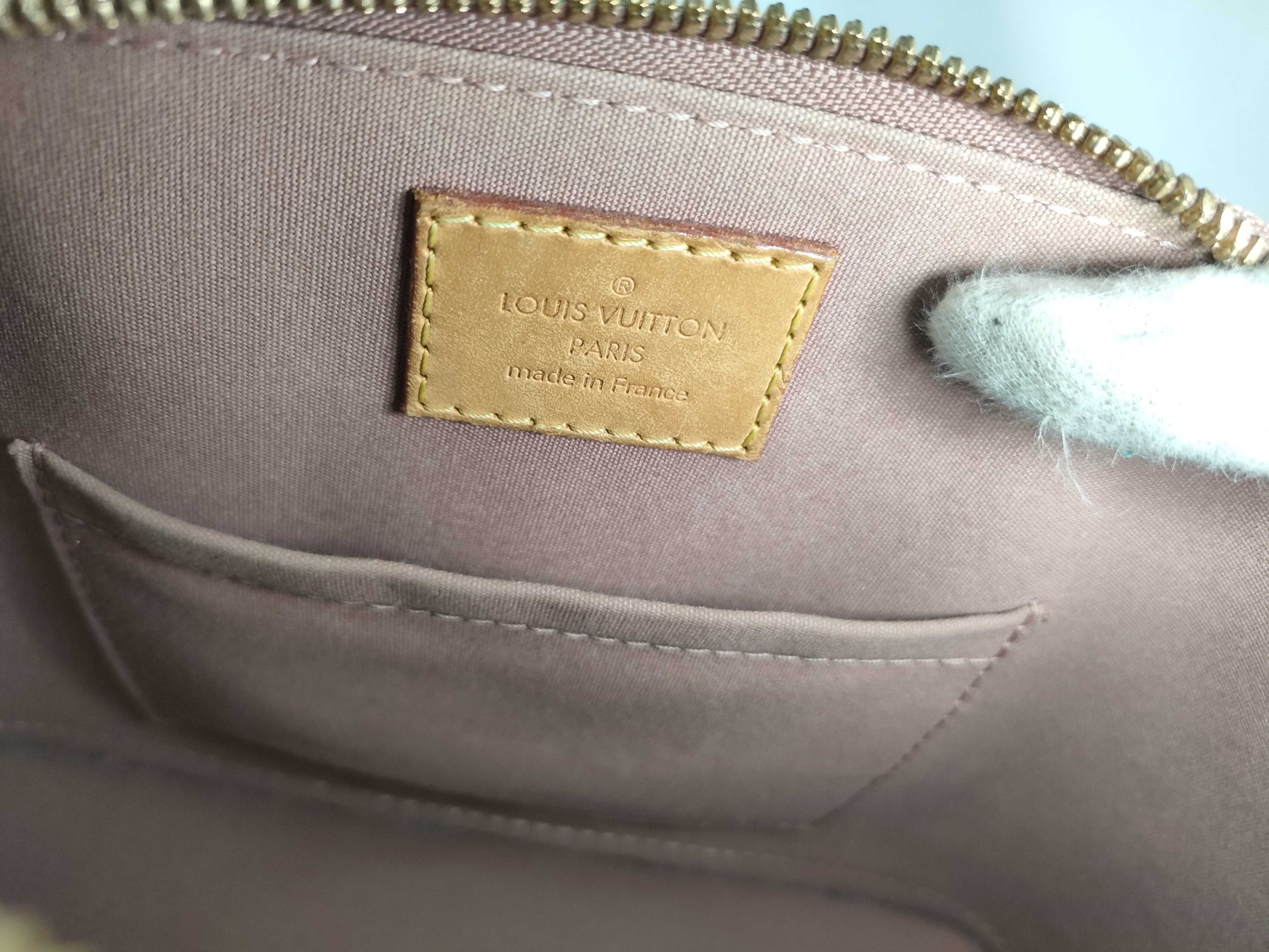 Vernis Alma BB / Vernis / Rose Velour / MI0163 / M91585 / 2-way handbag — view 12