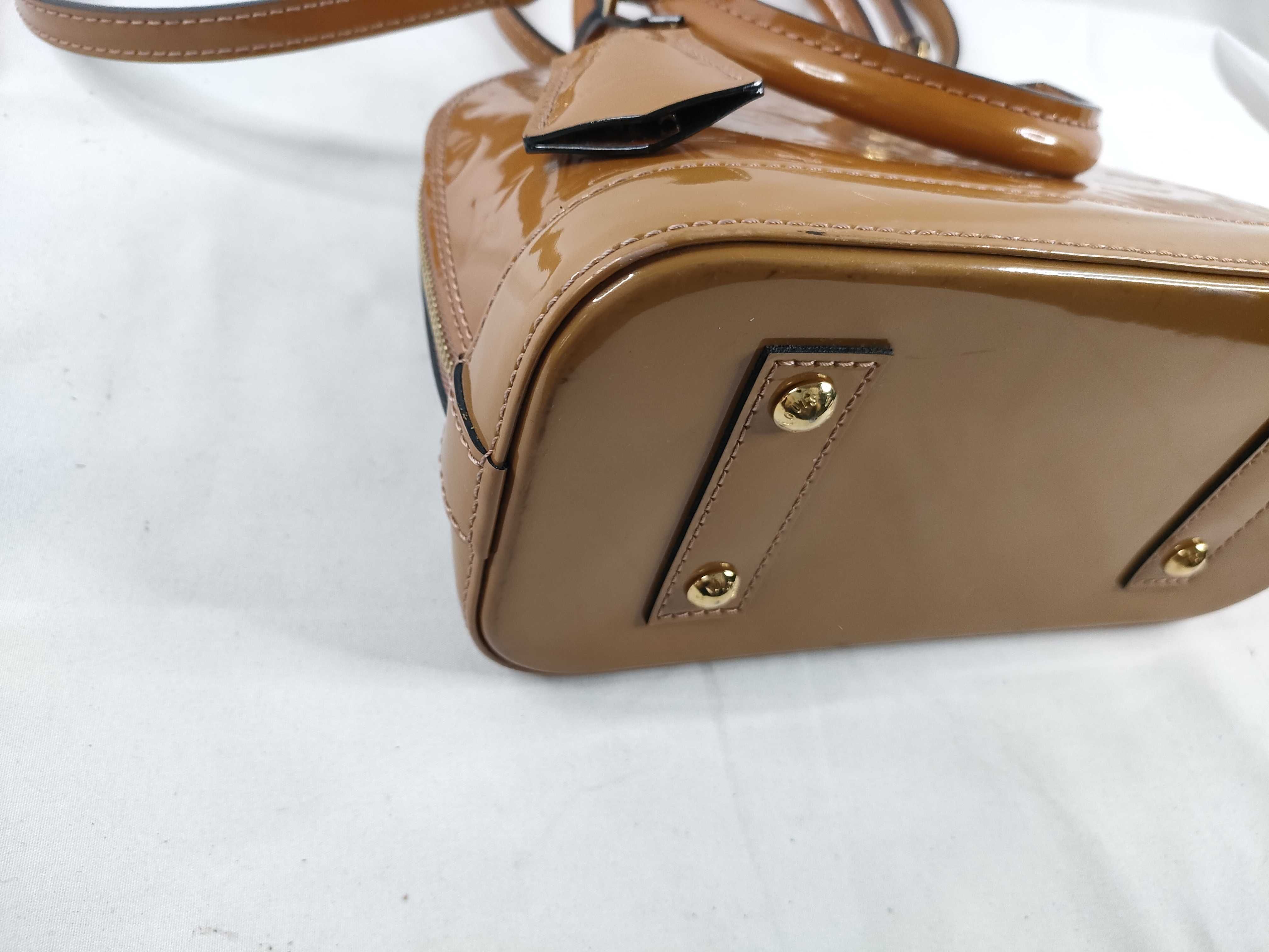 Vernis Alma BB / Vernis / Rose Velour / MI0163 / M91585 / 2-way handbag — view 3