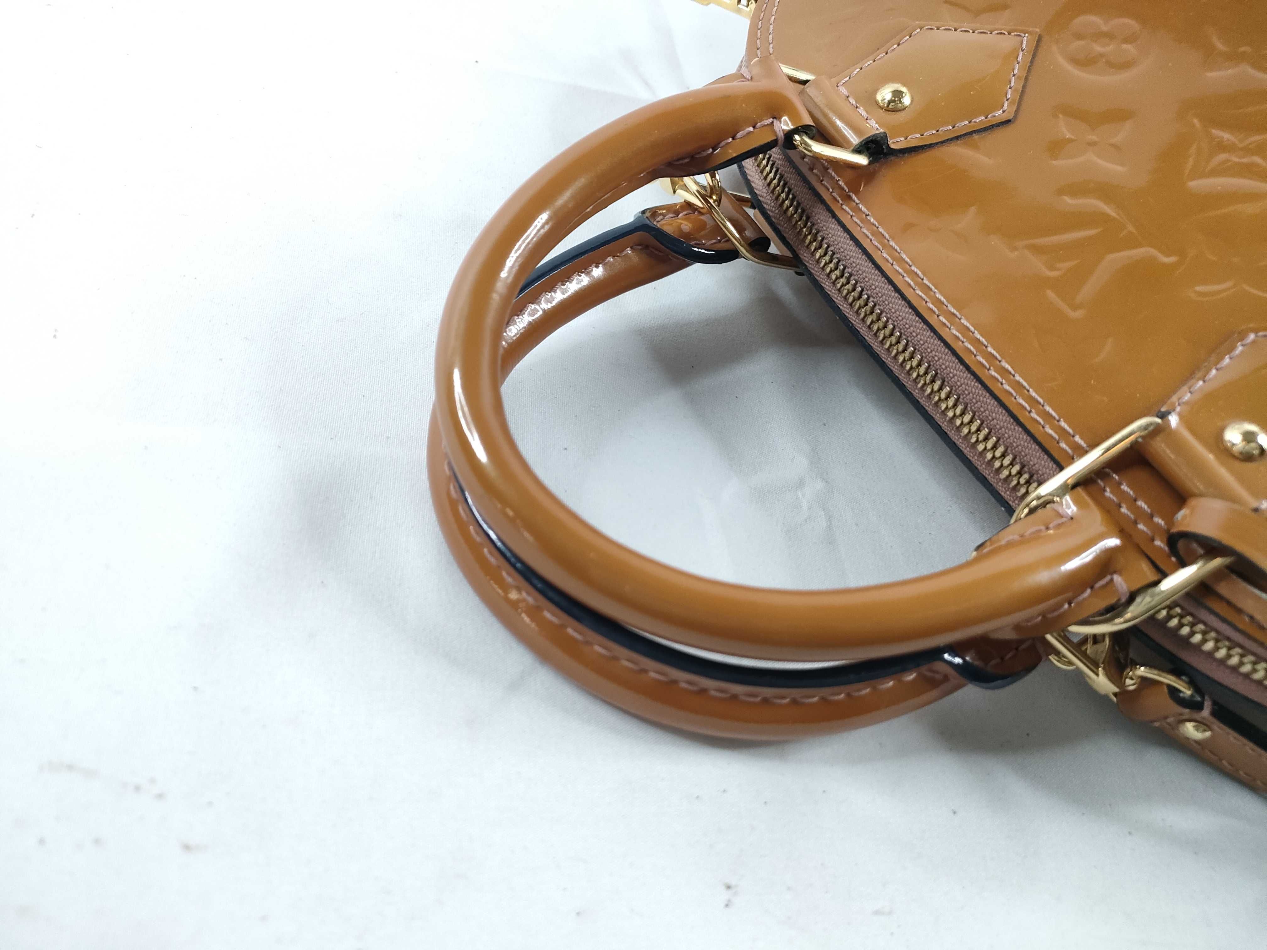 Vernis Alma BB / Vernis / Rose Velour / MI0163 / M91585 / 2-way handbag — view 6