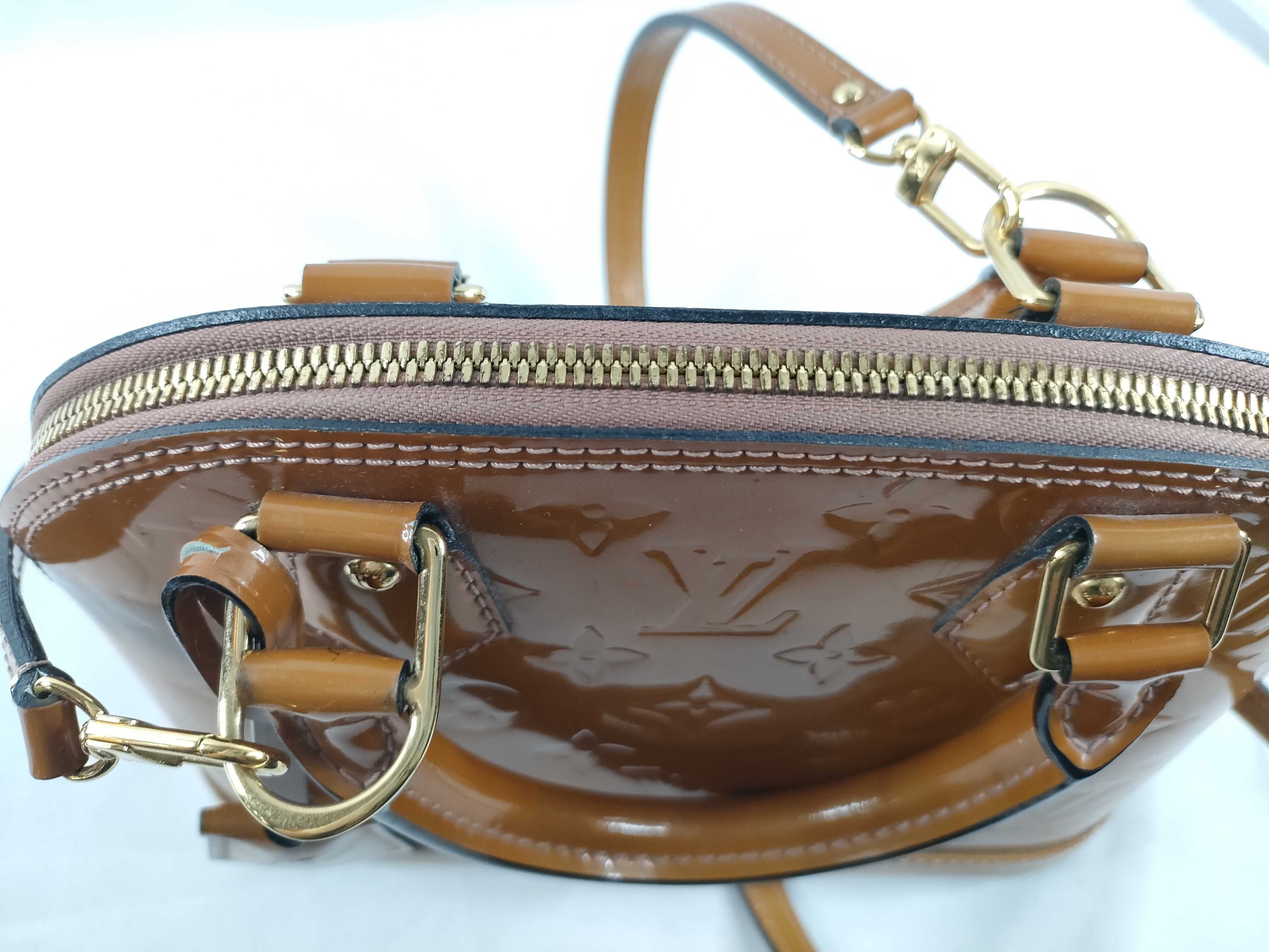 Vernis Alma BB / Vernis / Rose Velour / MI0163 / M91585 / 2-way handbag — view 9