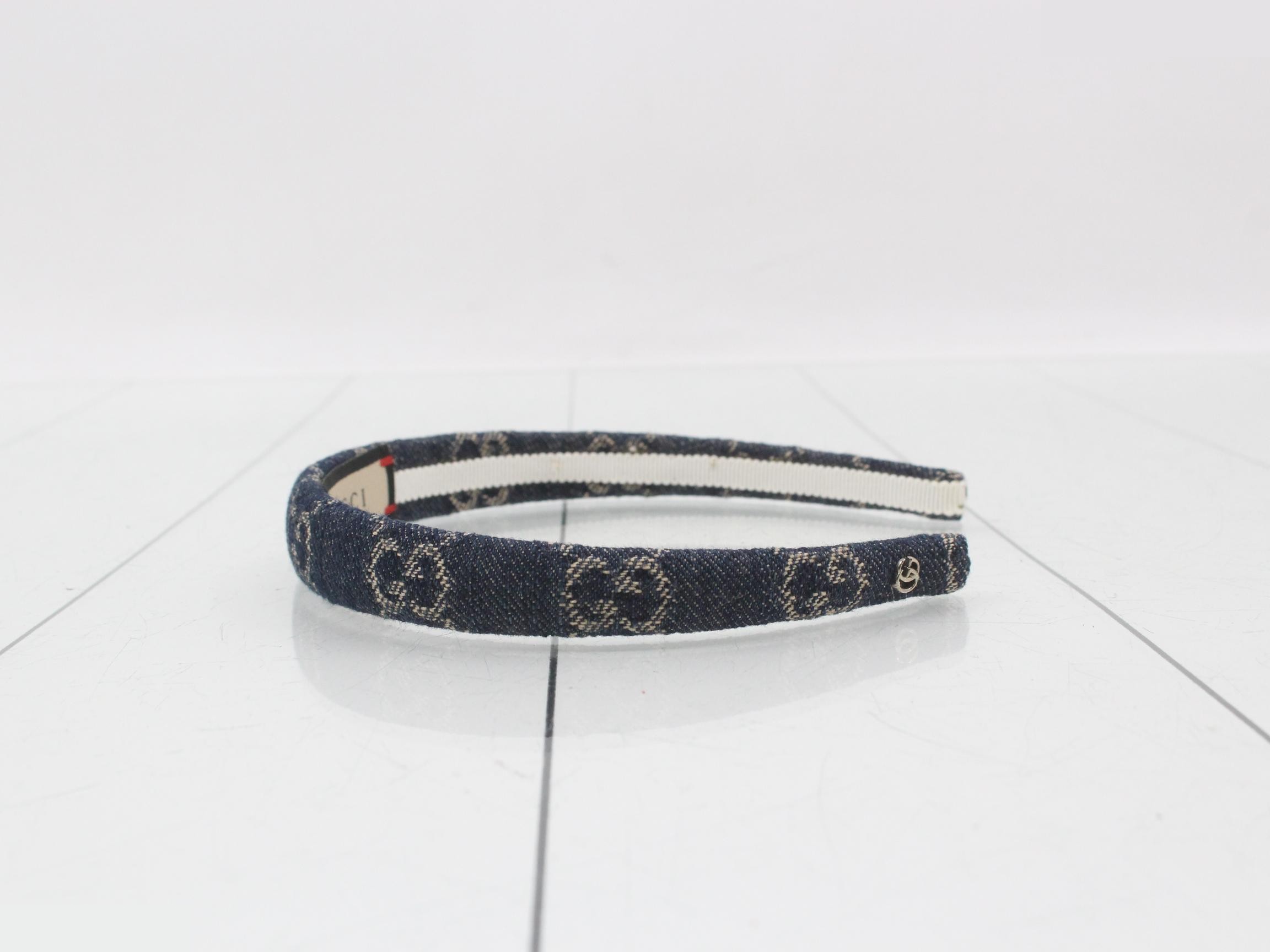 denim headband — view 3