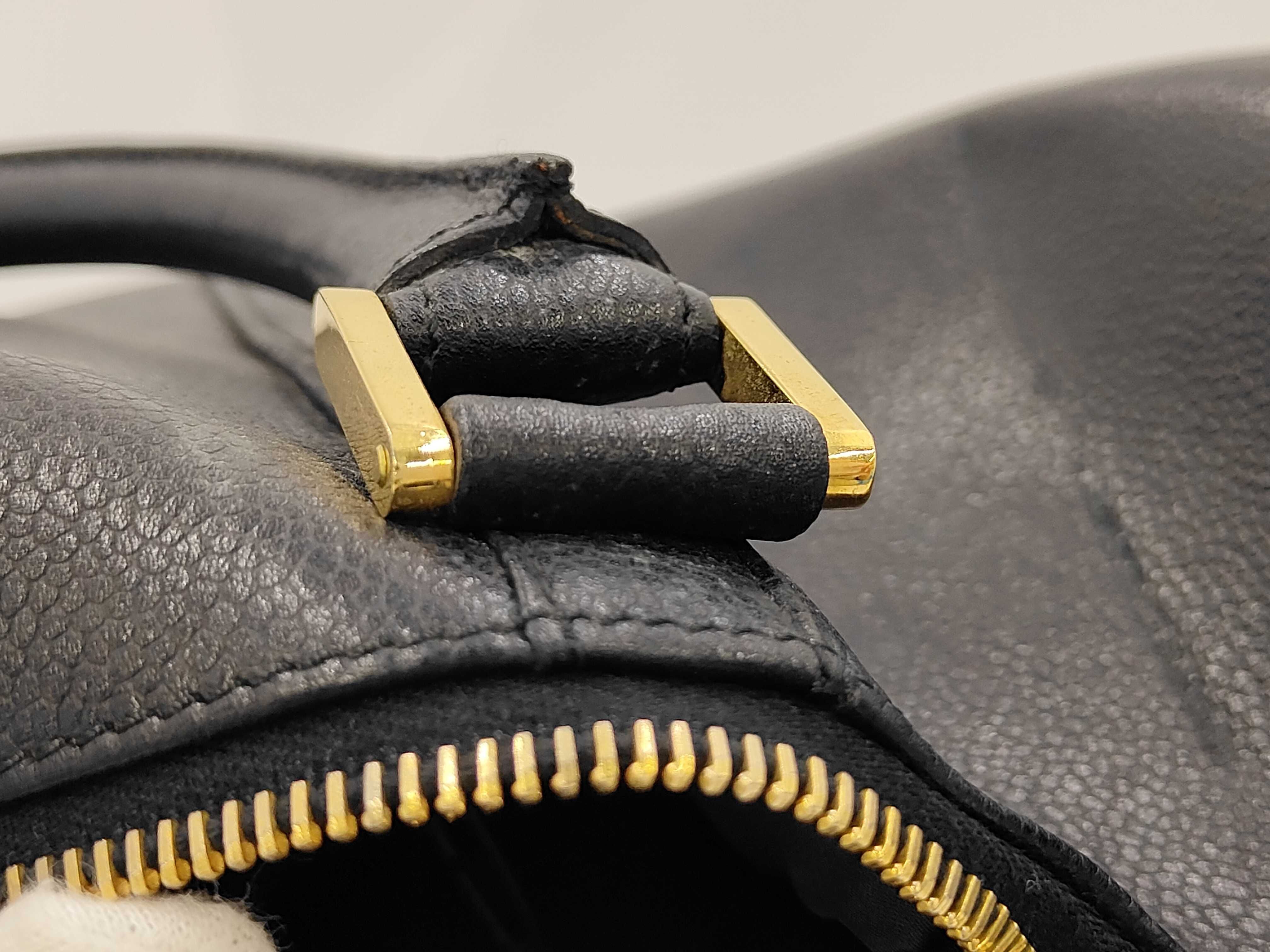 Boston bag, black caviar leather bag — view 11