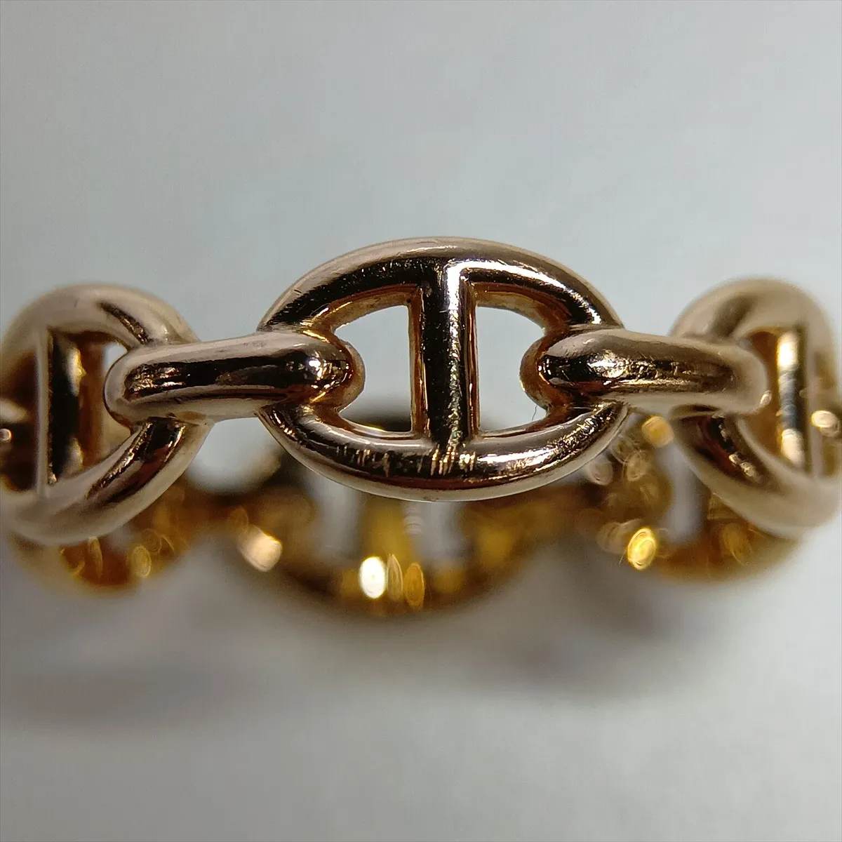 Chaine d'Ancre Enchainée Ring, 750 (PG), 3.9g, Size 53, Item No. 23W490640, — view 6