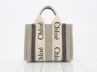 Woody Small 2-Way Tote Bag with Strap