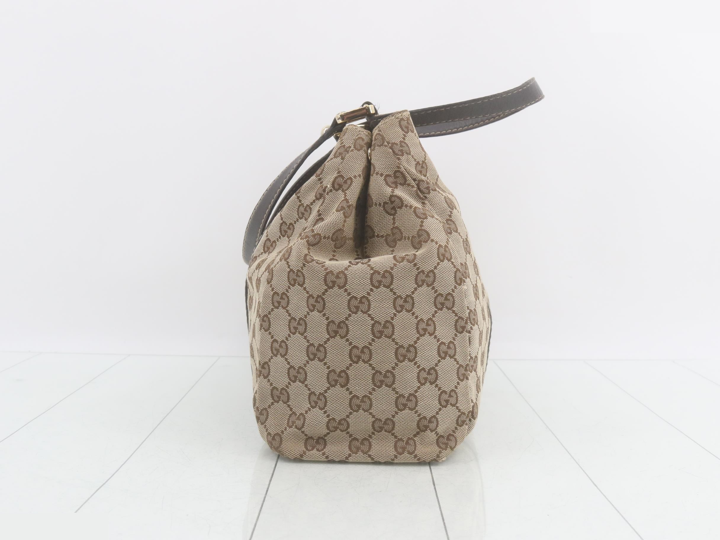 GG Canvas Sherry Line Tote Bag — view 4