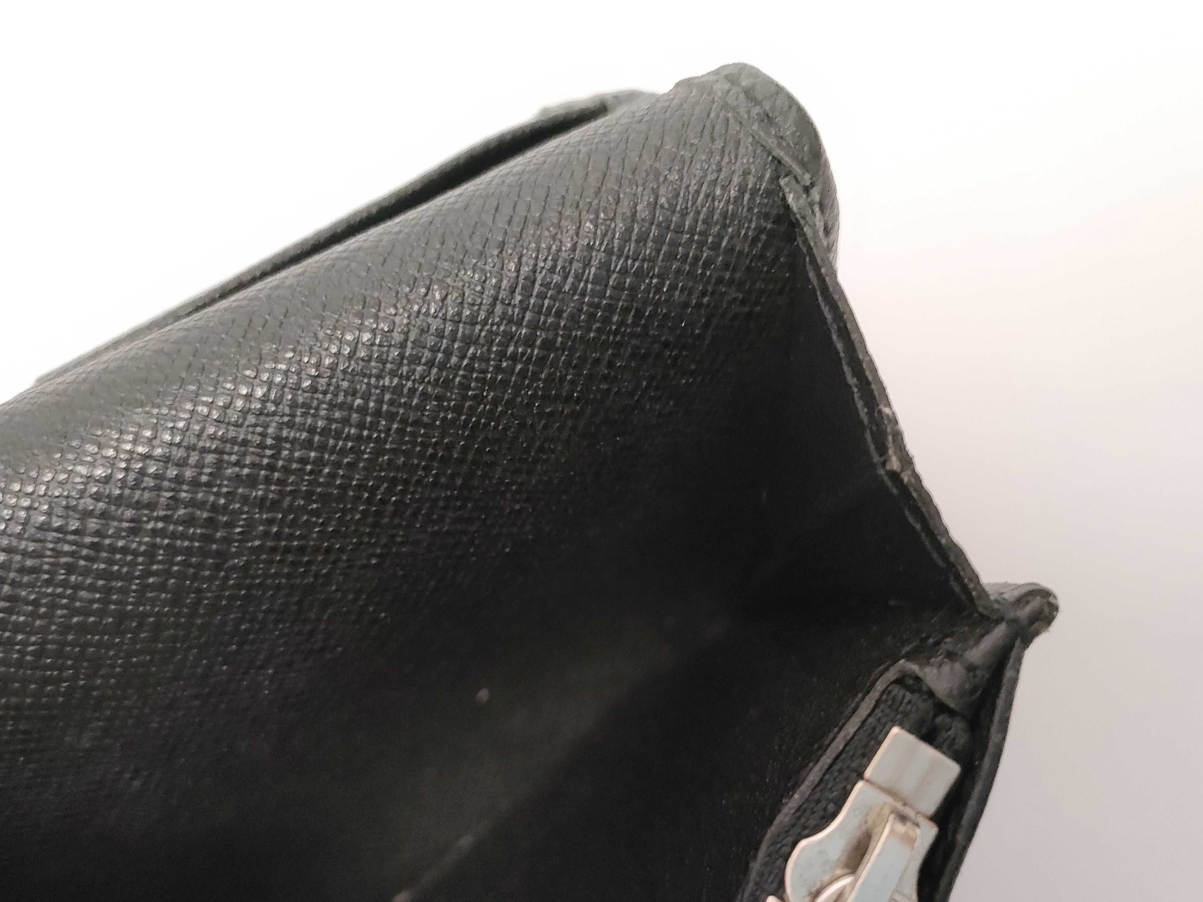 Taiga Leather Wallet (Portefeuille Plaza) — view 12
