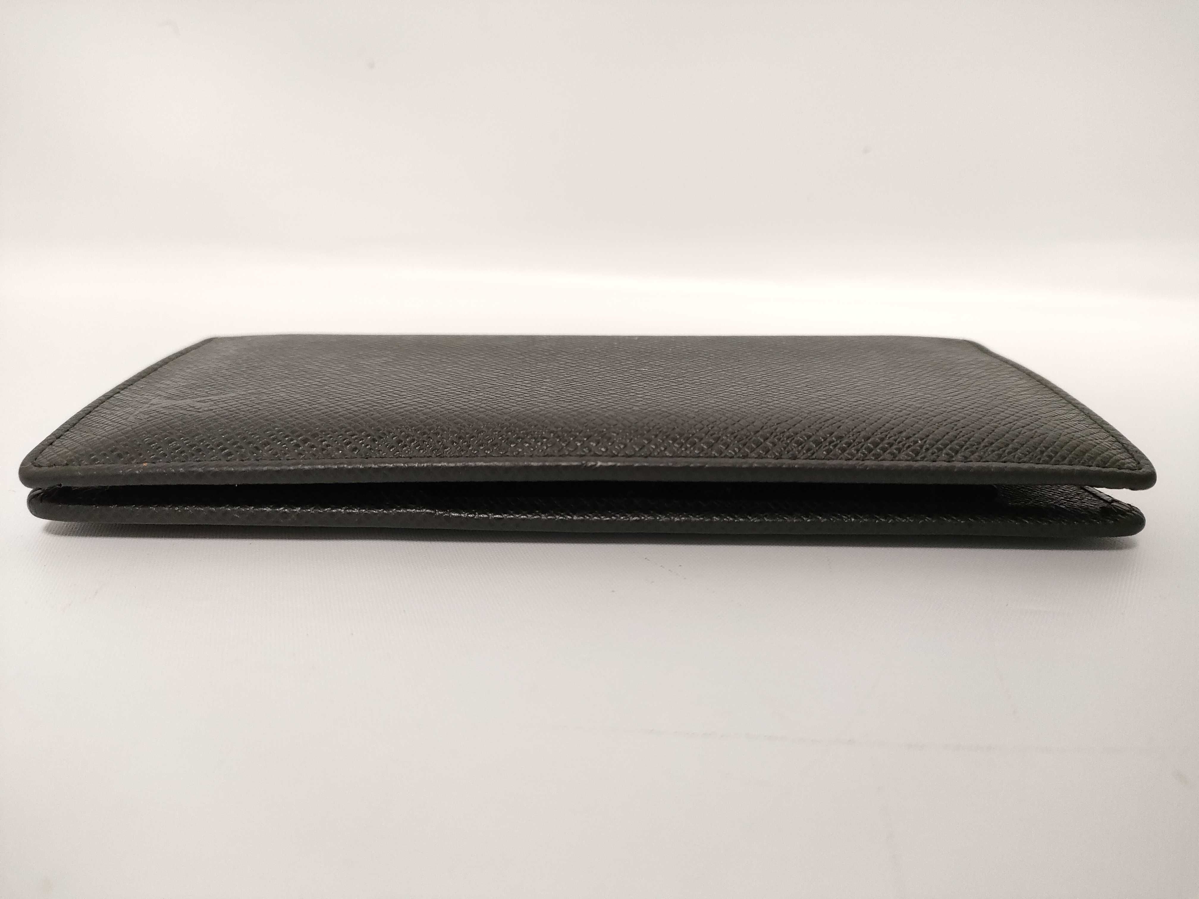 Taiga Leather Wallet (Portefeuille Plaza) — view 5