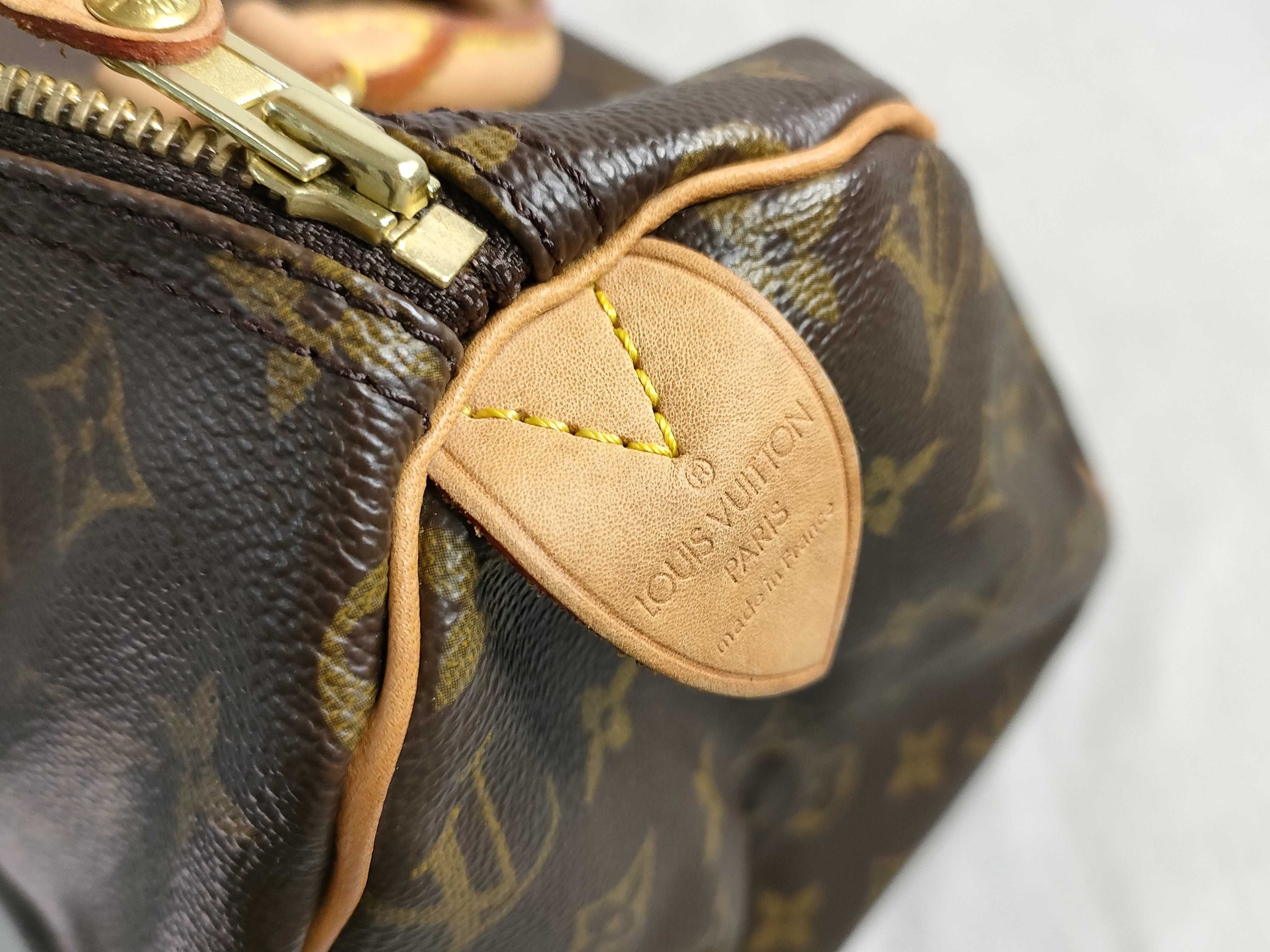 Monogram HK- M41526 TH0032 Speedy 30 Monogram Canvas Brown Handbag — view 12