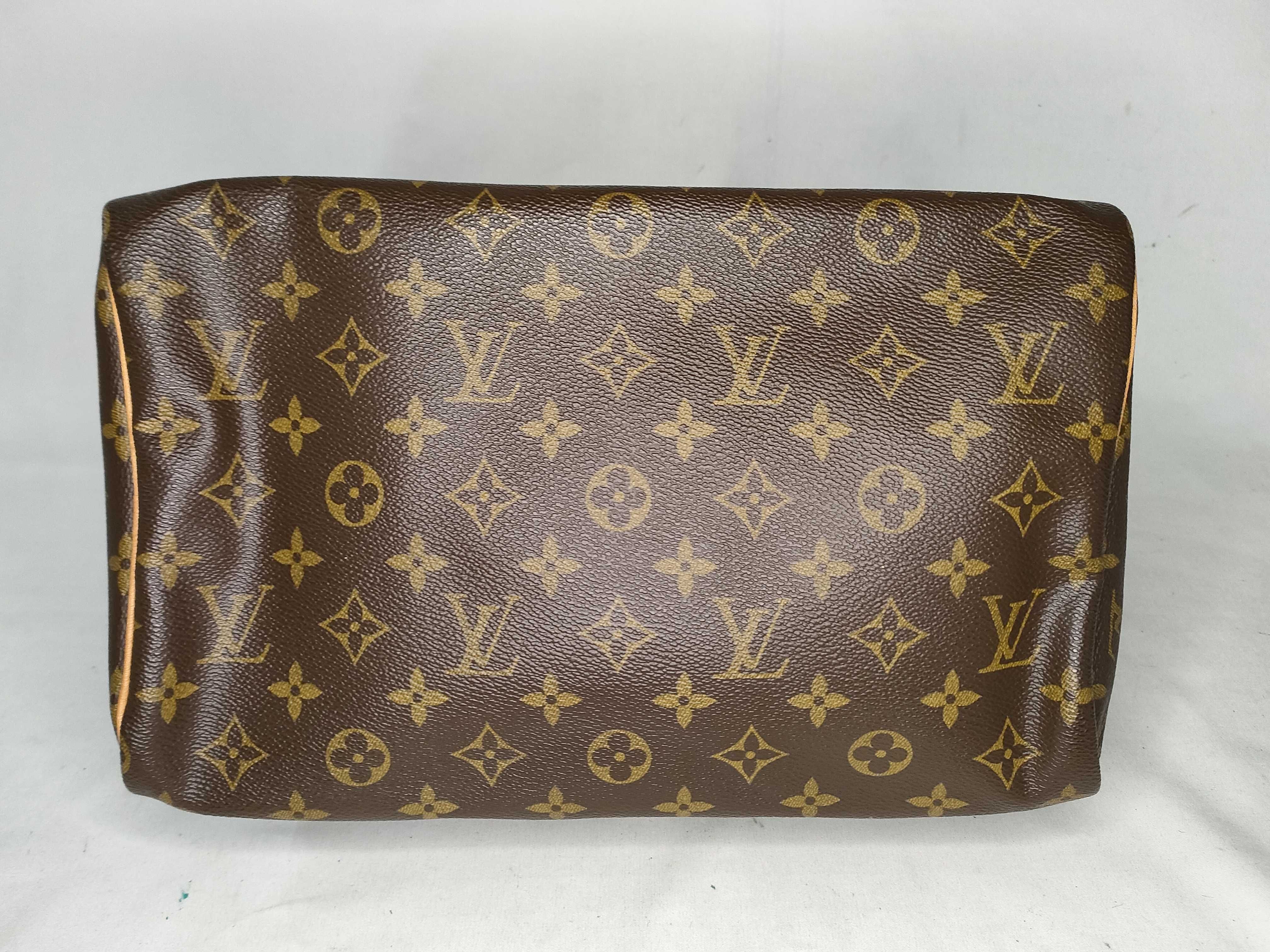Monogram HK- M41526 TH0032 Speedy 30 Monogram Canvas Brown Handbag — view 7