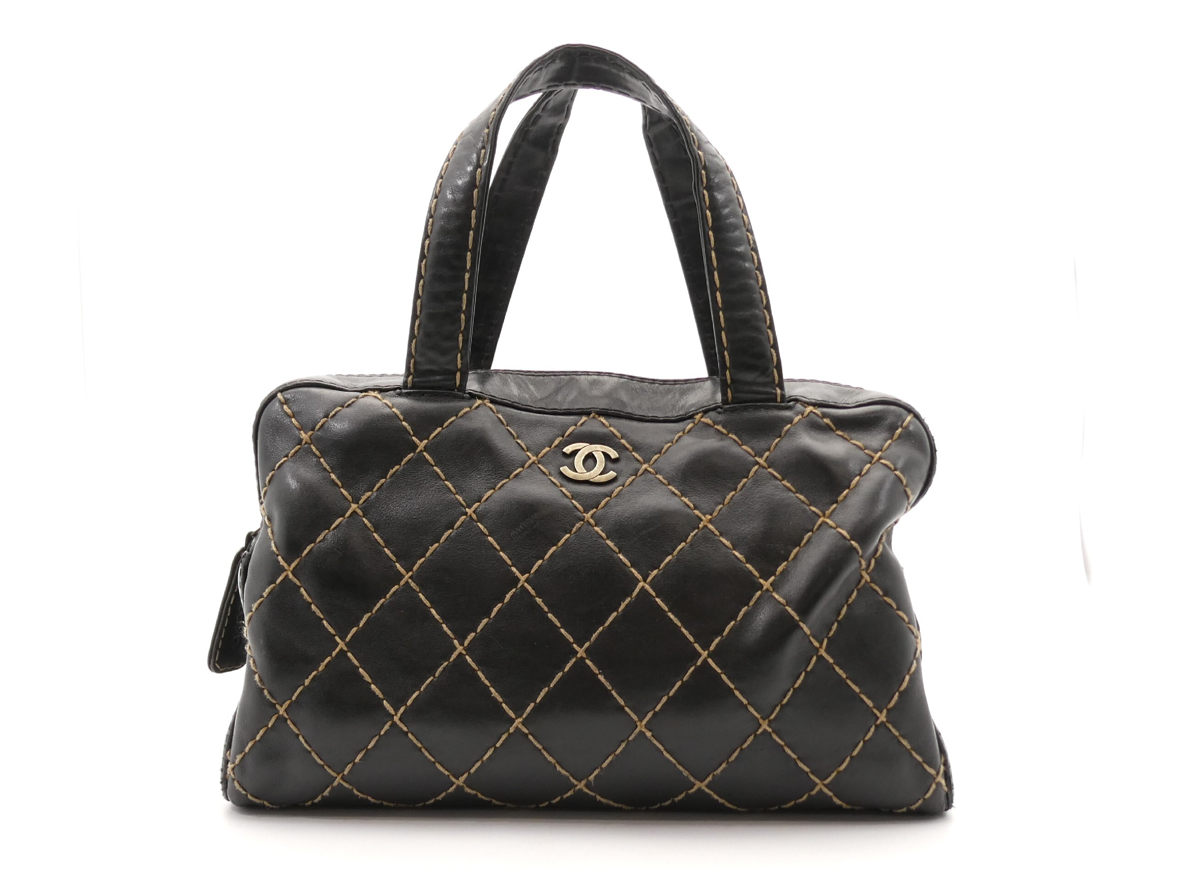 Wild Stitch Coco Mark Leather Handbag