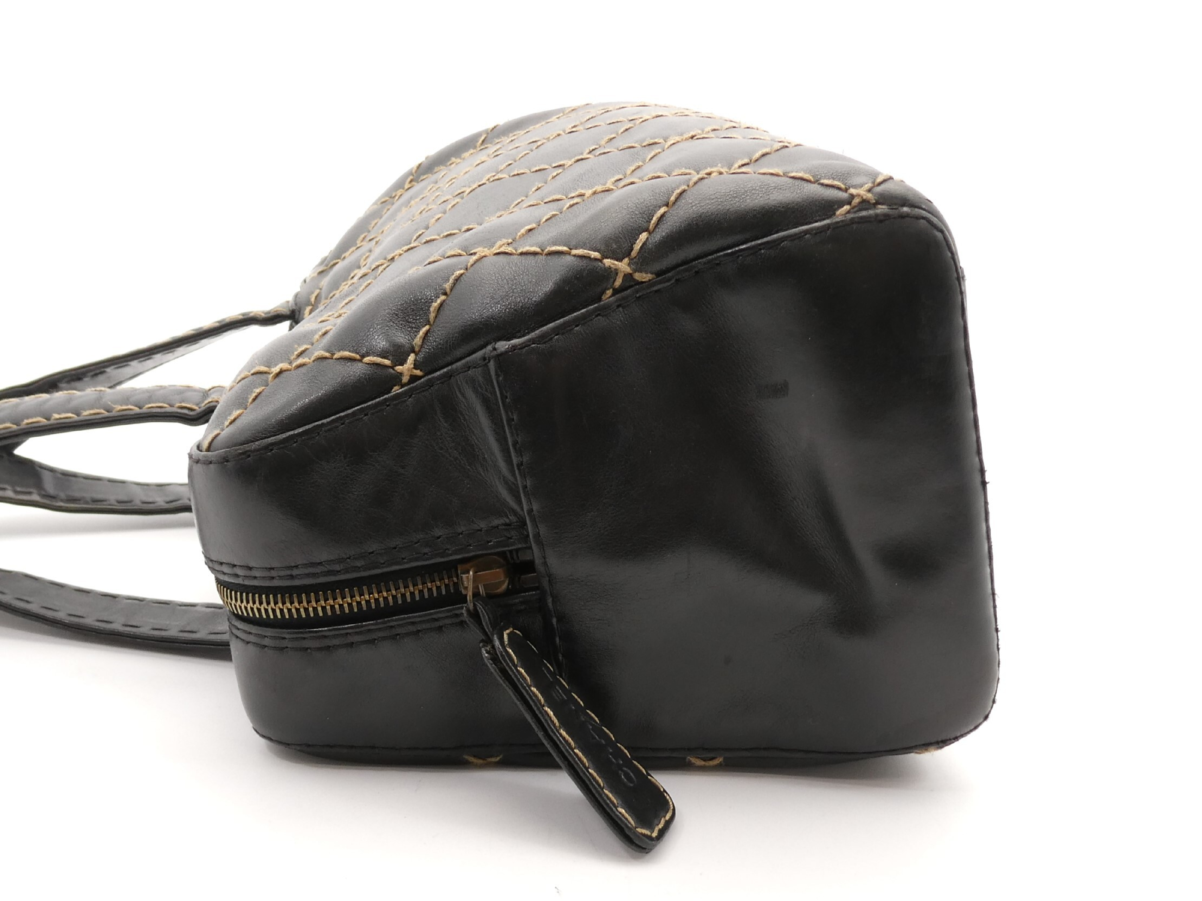 Wild Stitch Coco Mark Leather Handbag — view 3