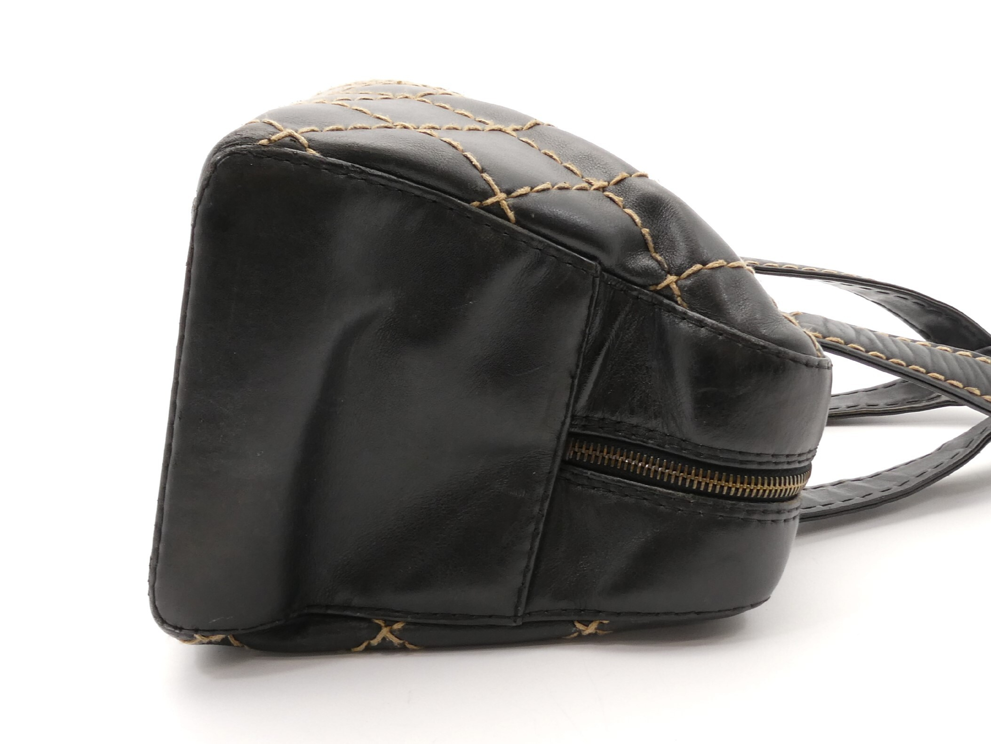 Wild Stitch Coco Mark Leather Handbag — view 4