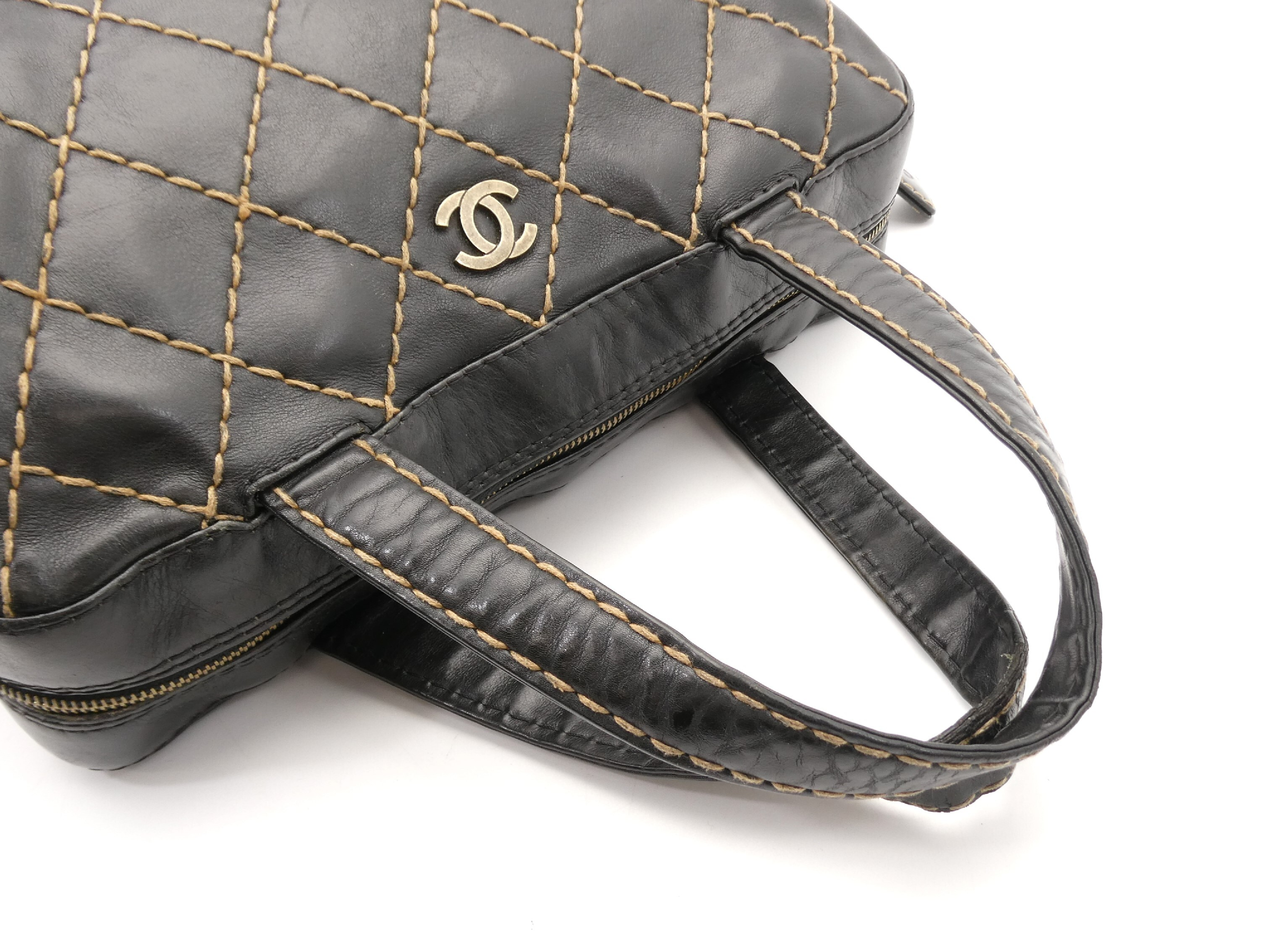 Wild Stitch Coco Mark Leather Handbag — view 6