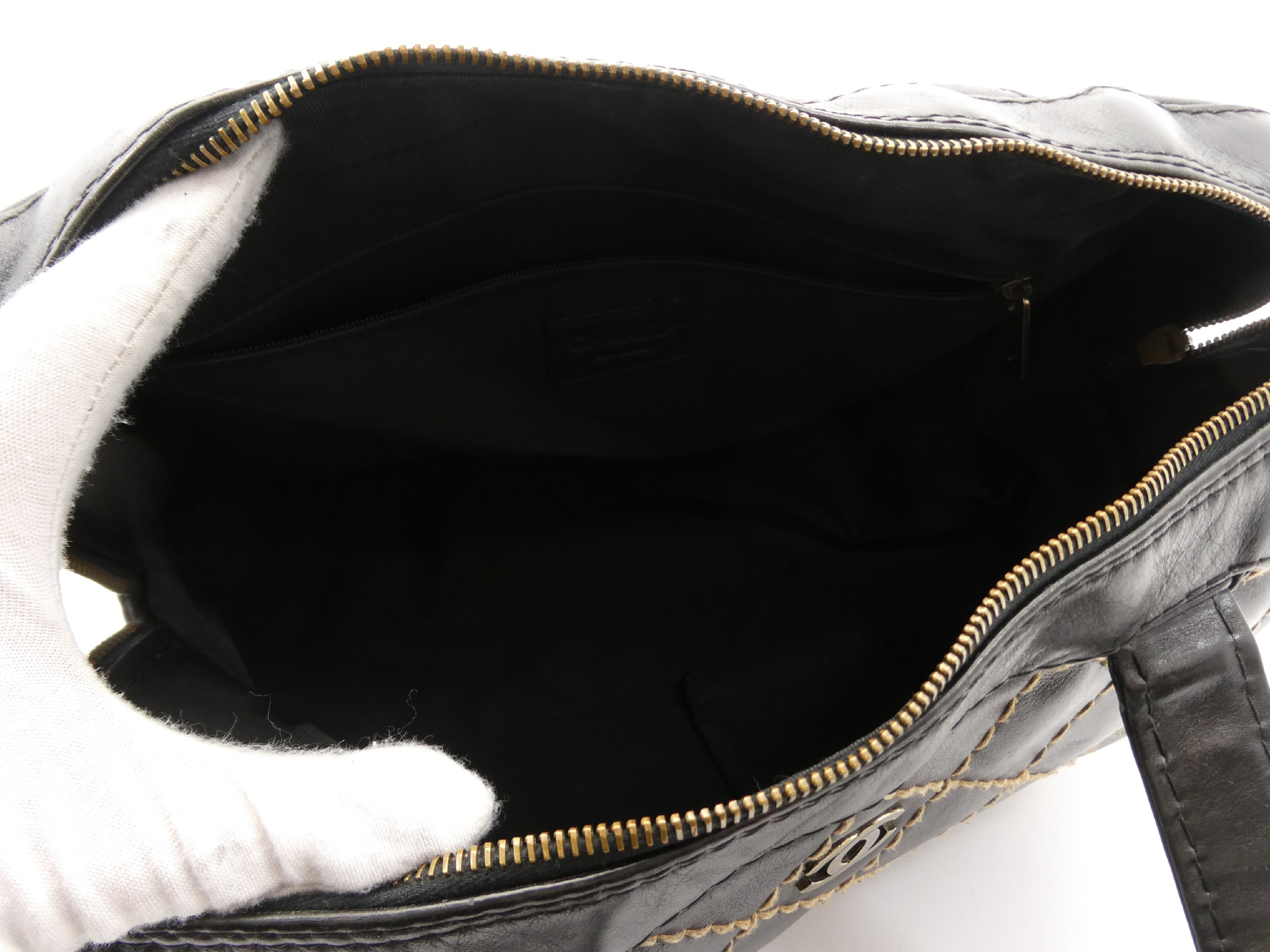 Wild Stitch Coco Mark Leather Handbag — view 7