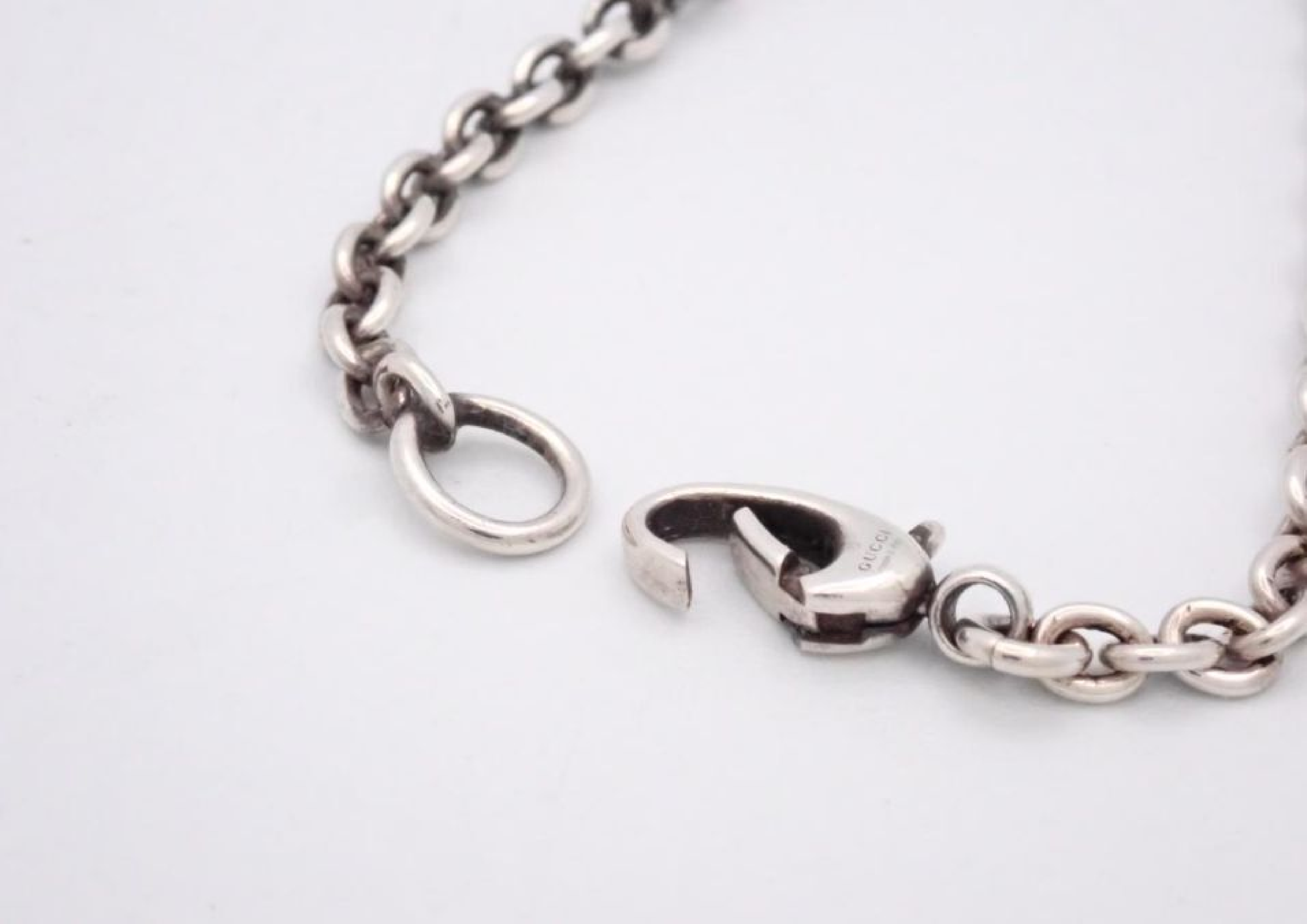 Interlocking Necklace, Sterling Silver 925, 26.4g — view 3