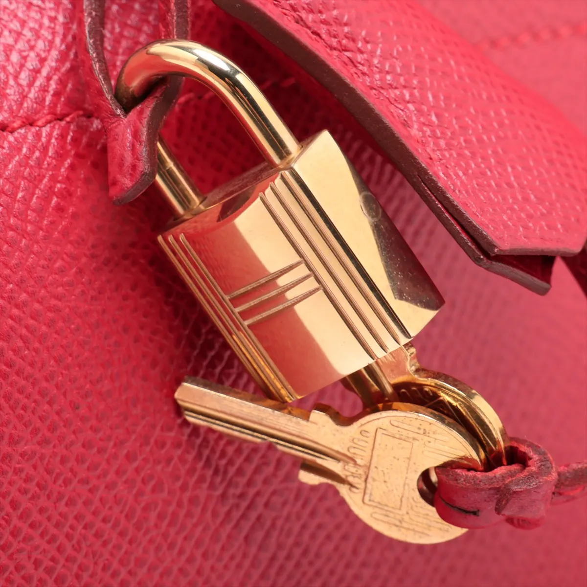 Bolide 35 Courchevel Rouge Vif Gold Hardware Y: 1995 — view 11