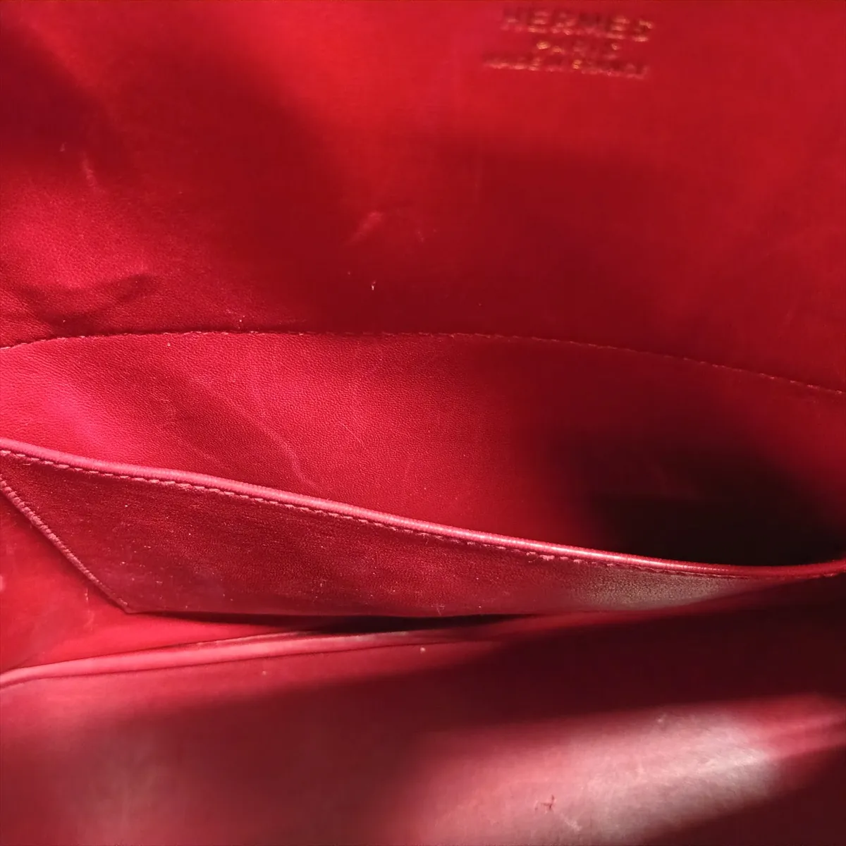 Bolide 35 Courchevel Rouge Vif Gold Hardware Y: 1995 — view 13