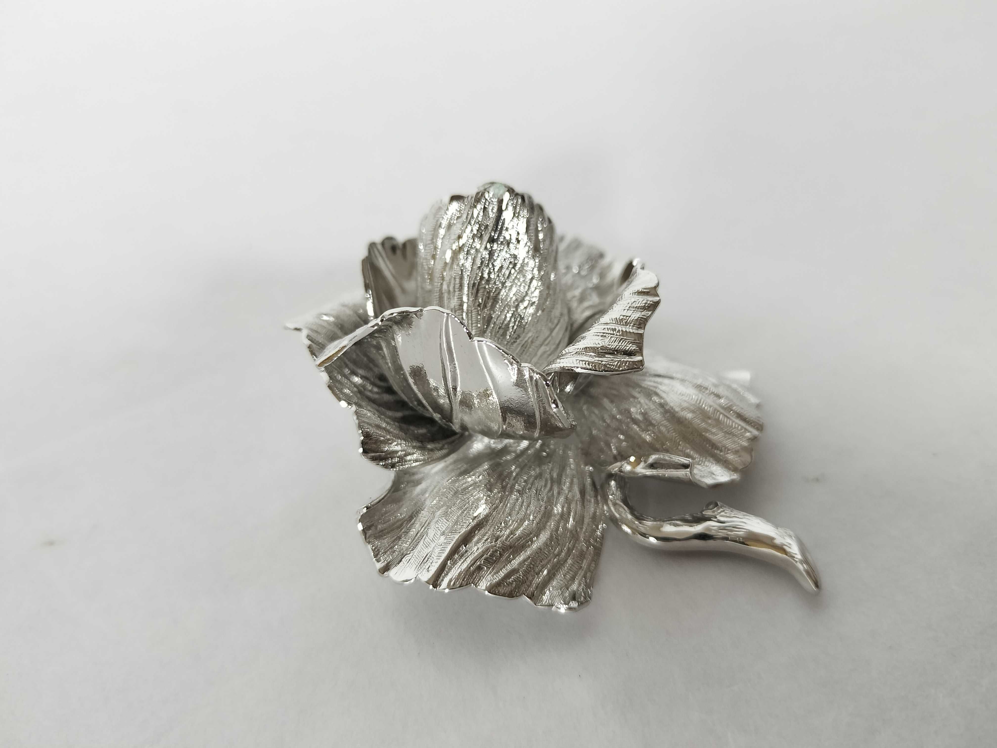 Christian brooch, silver brooch — view 5
