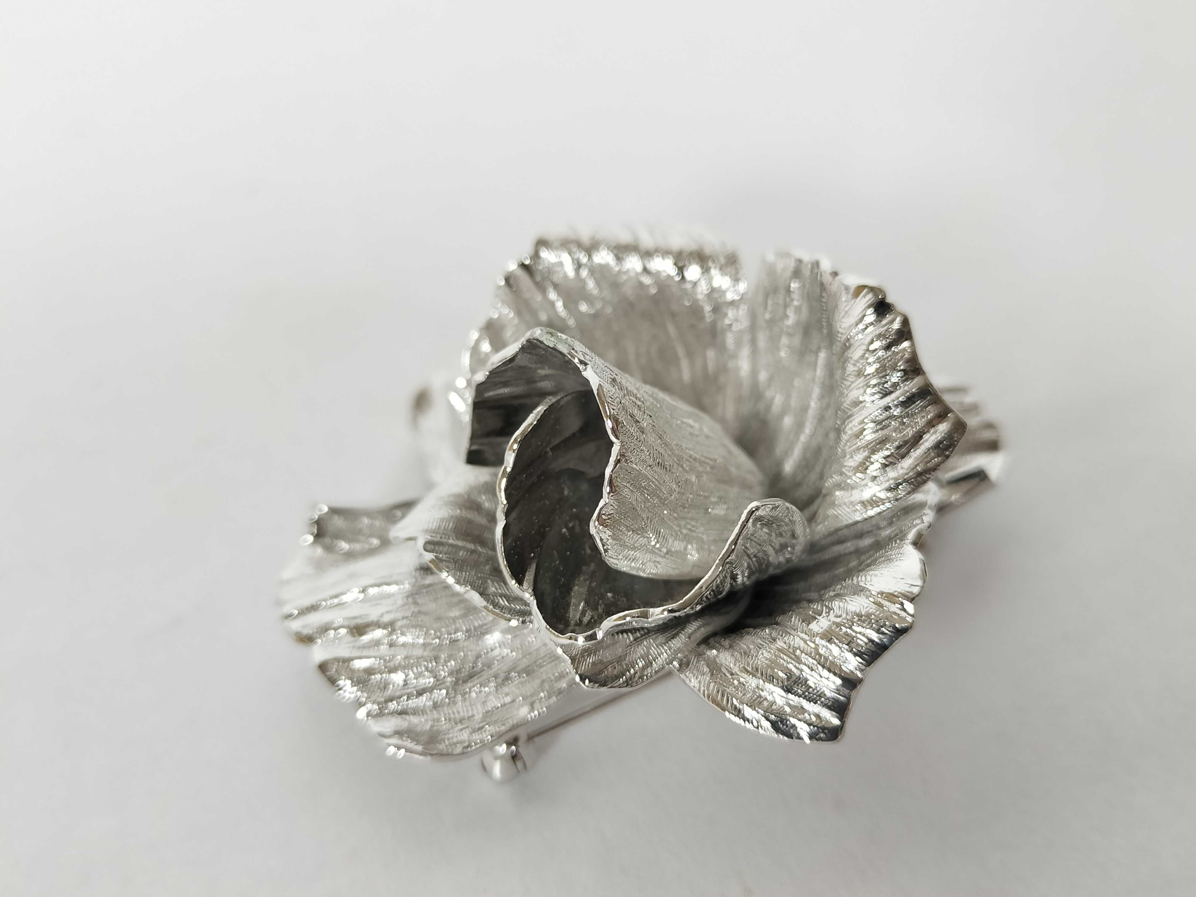Christian brooch, silver brooch — view 6