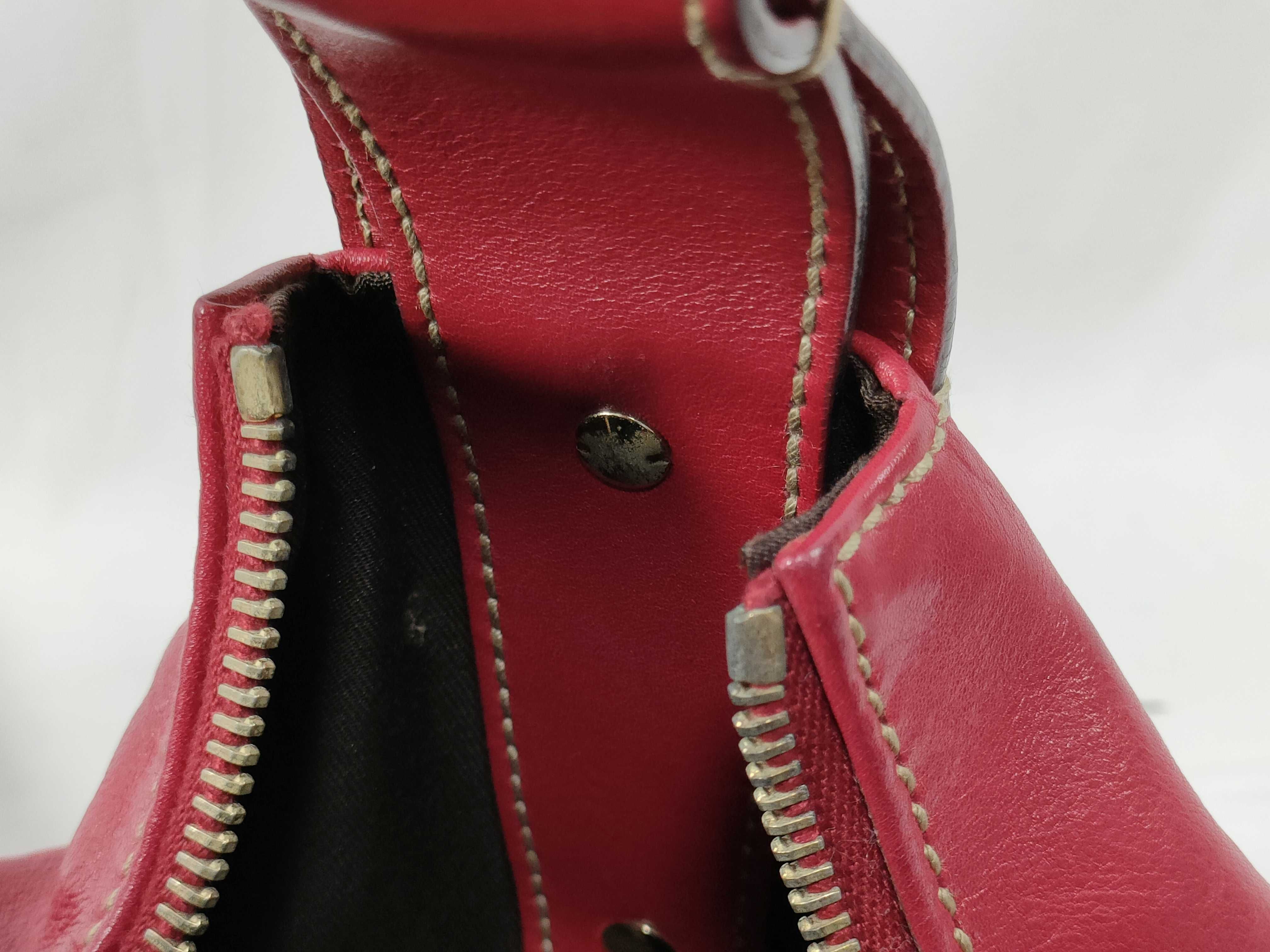 Horsebit Shoulder Bag 115867 Leather Red Shoulder Bag — view 13