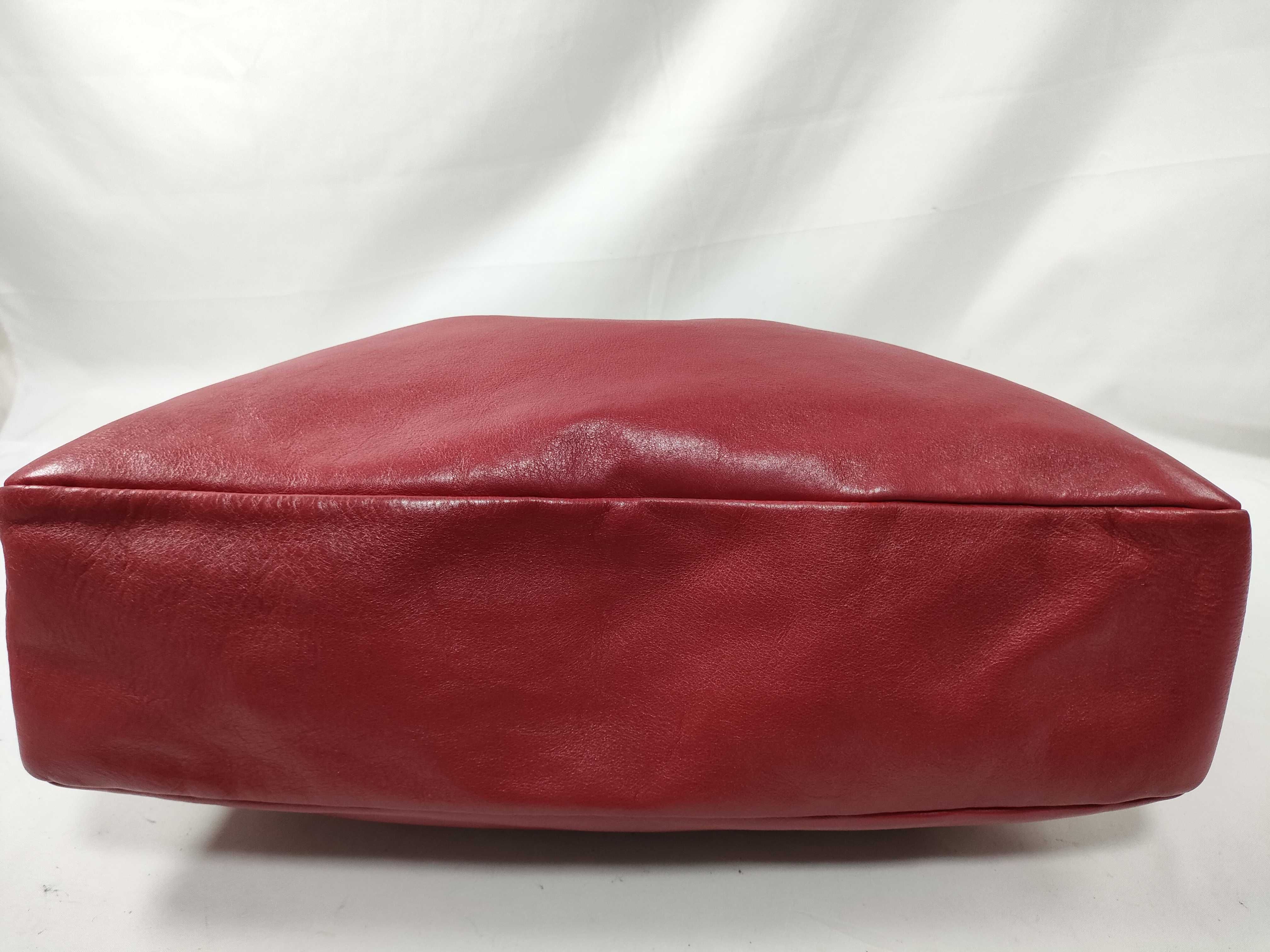 Horsebit Shoulder Bag 115867 Leather Red Shoulder Bag — view 8