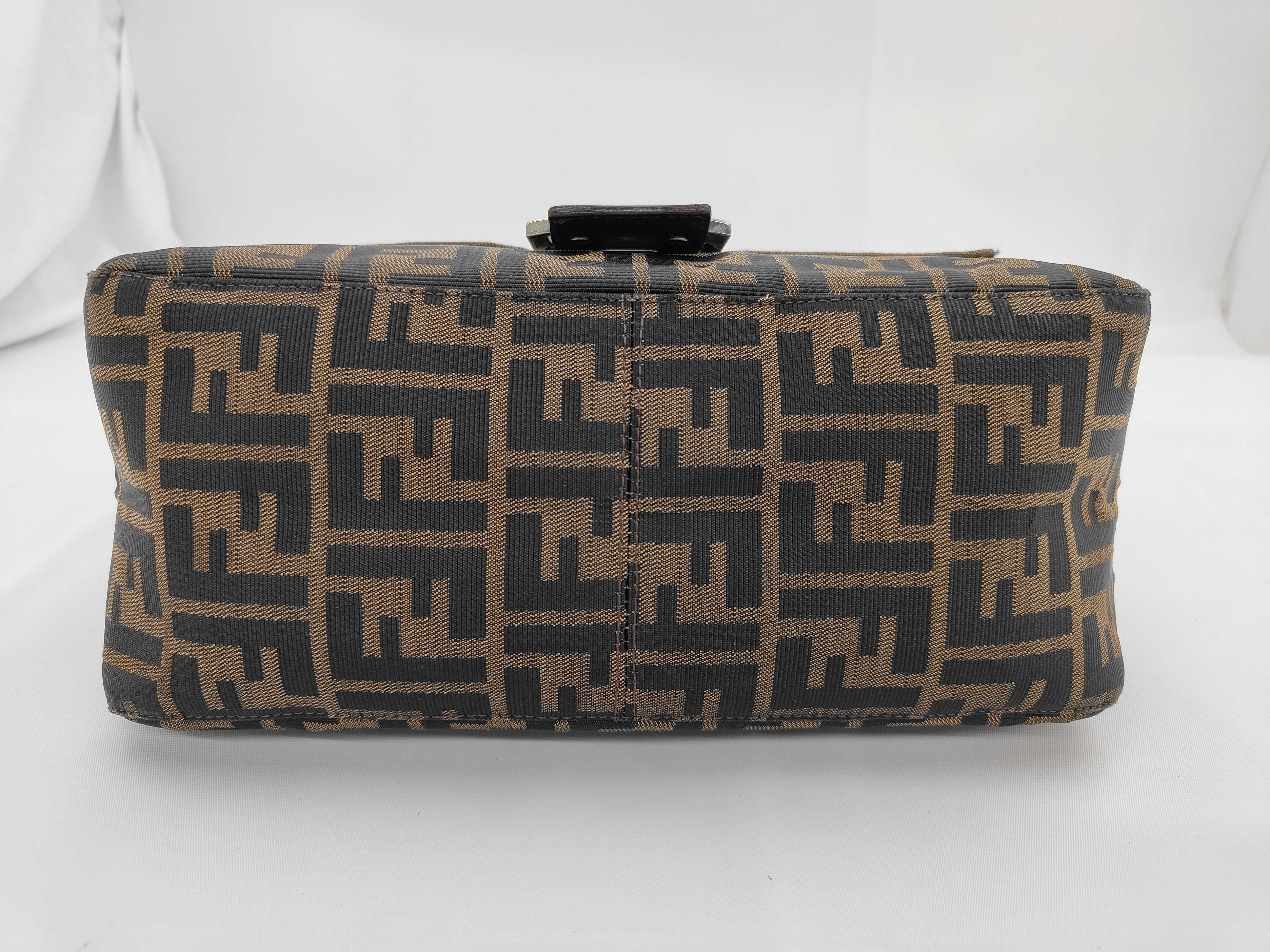 Mamma Baguette Zucca Canvas Shoulder Bag — view 5