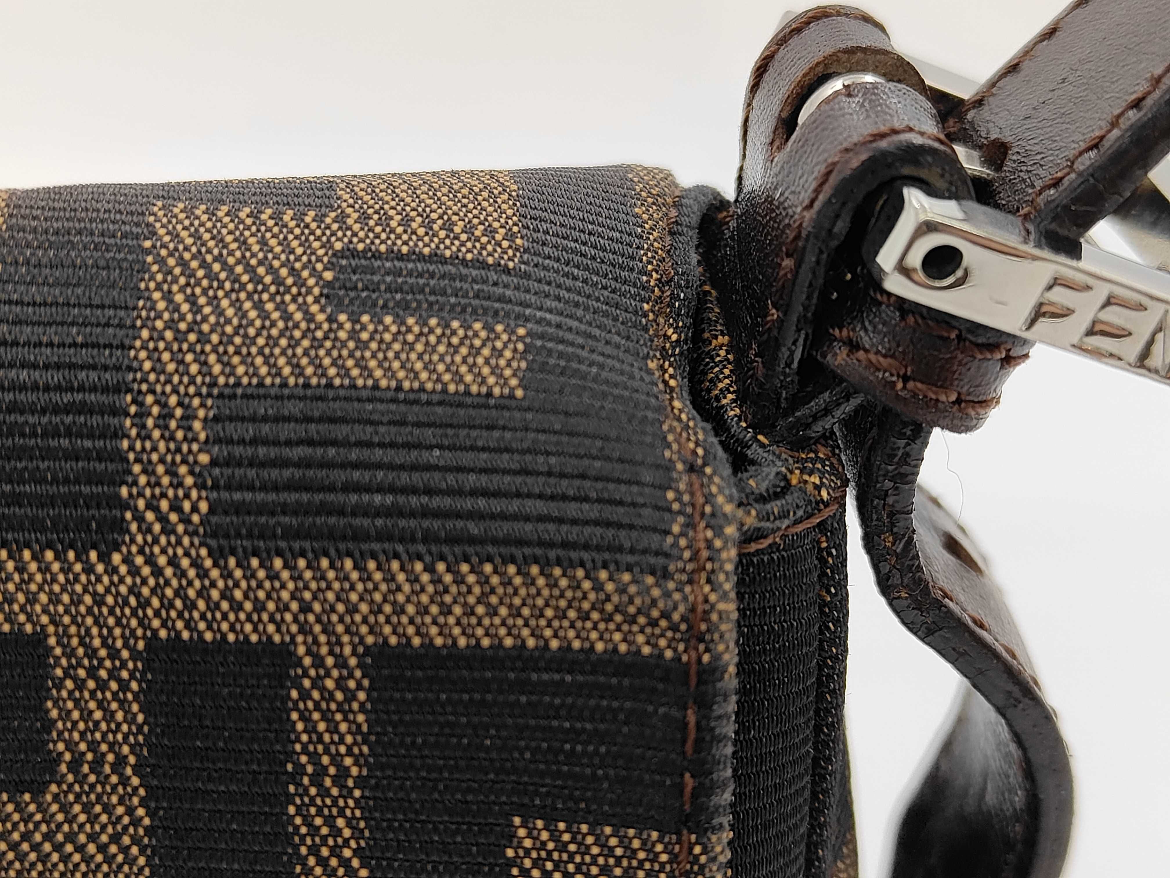Mamma Baguette Zucca Canvas Shoulder Bag — view 7