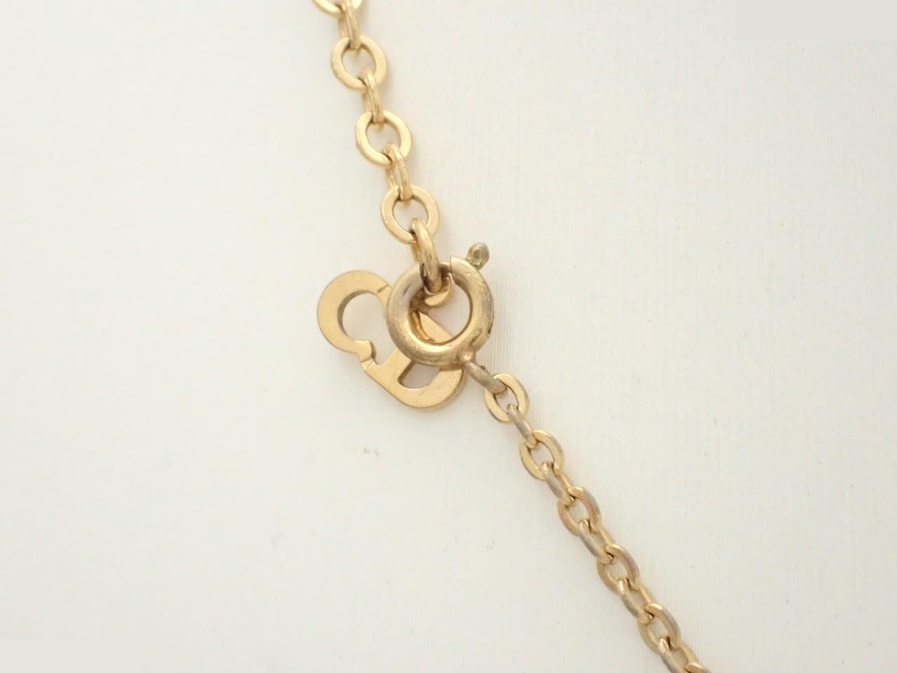Other lines: Precious metal necklace, logo, circle, gold, chain approximately 44cm. — view 2