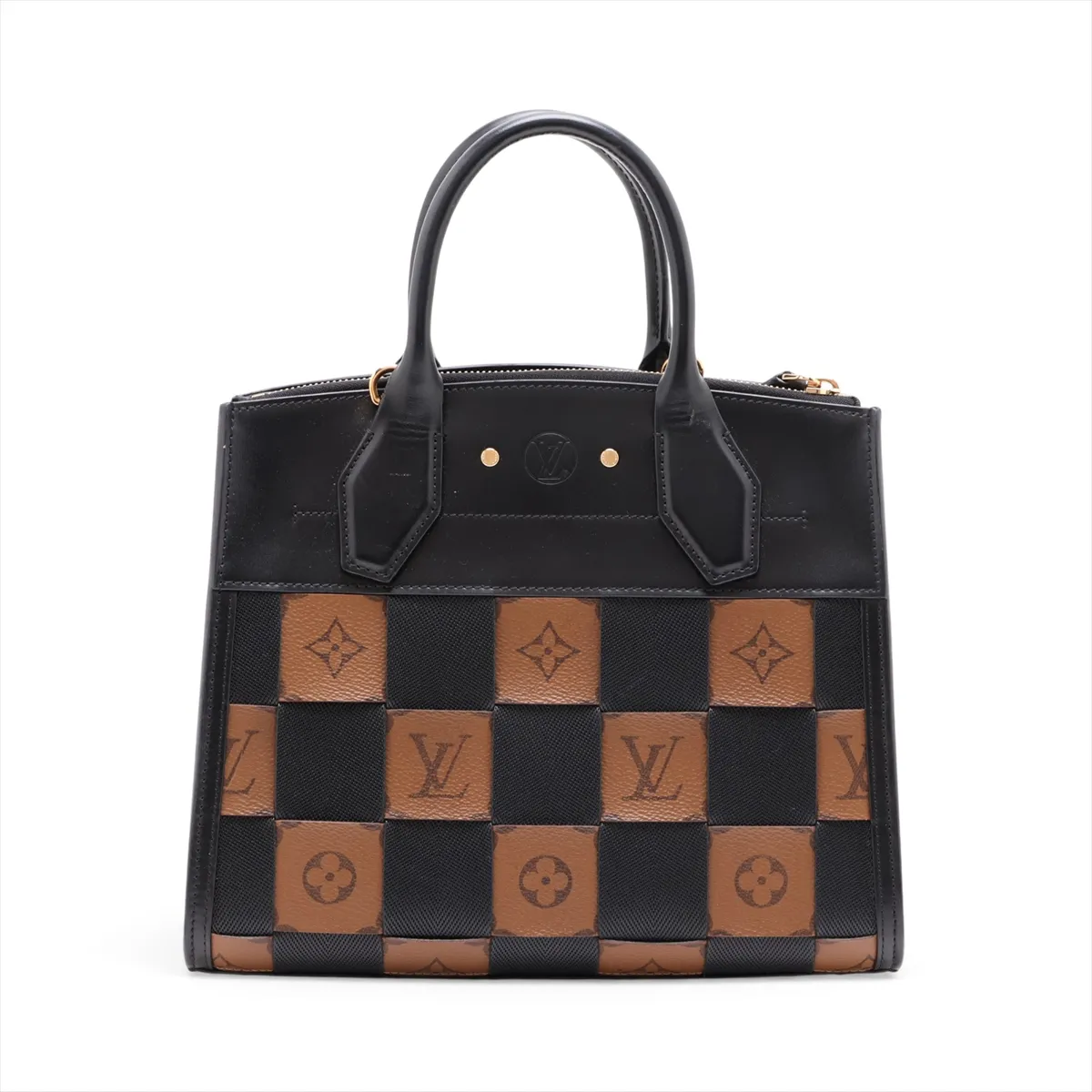 Monogram Reverse City Steamer PM M53252 FO4178 Black x Brown (RFID detected) — view 2